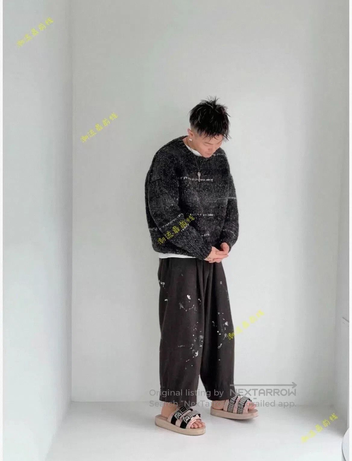 Visvim VISVIM Amplus Crew Gradient Knit Sweater. Size US M / EU 48-50 / 2 - 6 Thumbnail