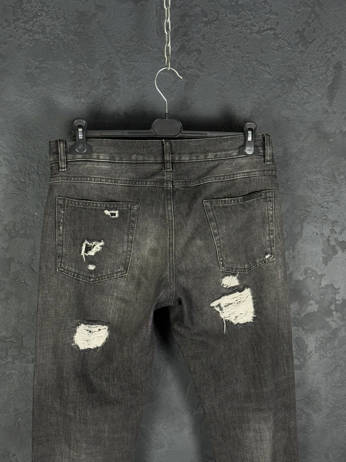 Dolce & Gabbana Dolce Gabbana Ripped Denim Jeans Size US 34 / EU 50 - 8 Thumbnail