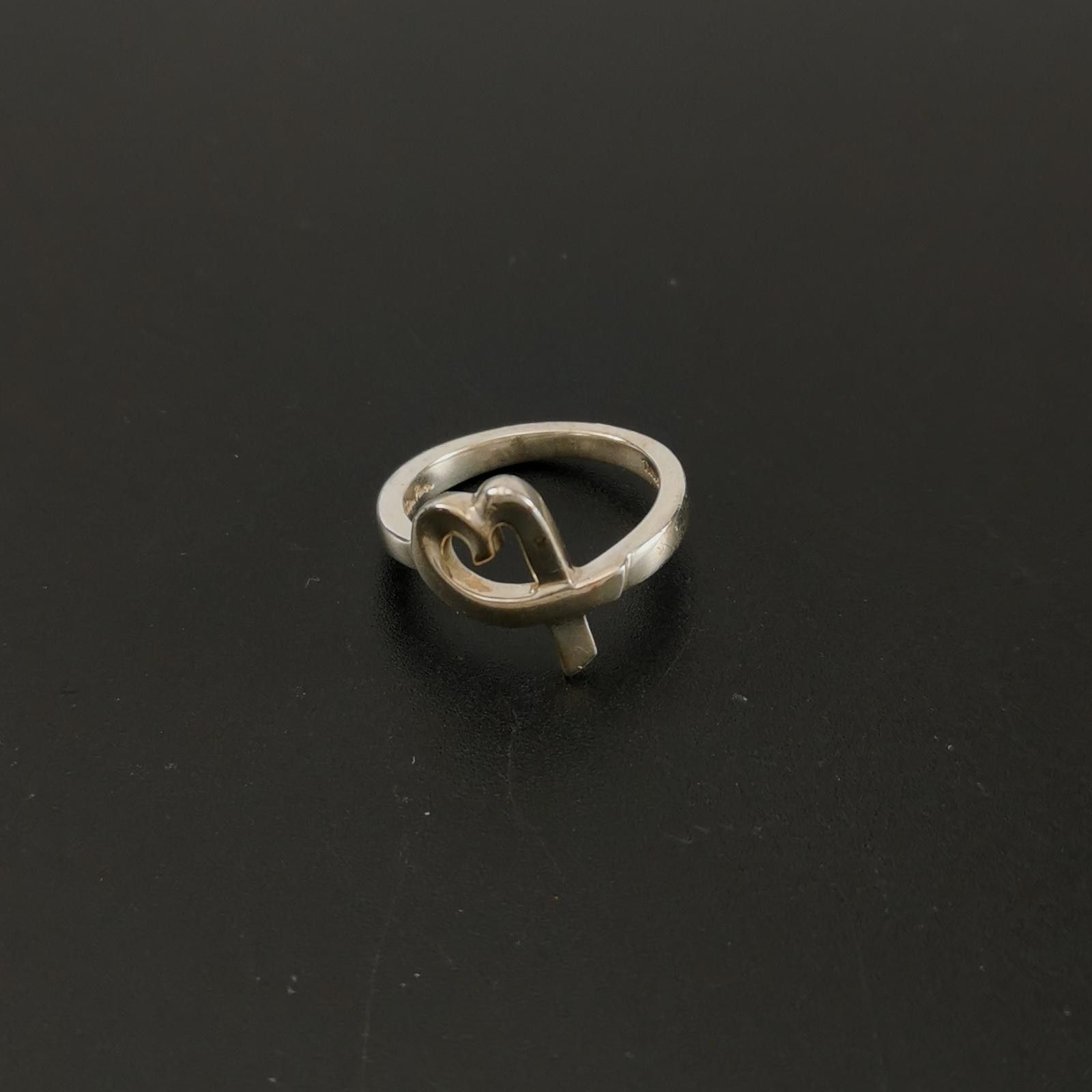 Tiffany & Co. Tiffany & Co. Paloma Picasso Silver Hollow Heart Ring Size Size ONE SIZE - 7 Thumbnail