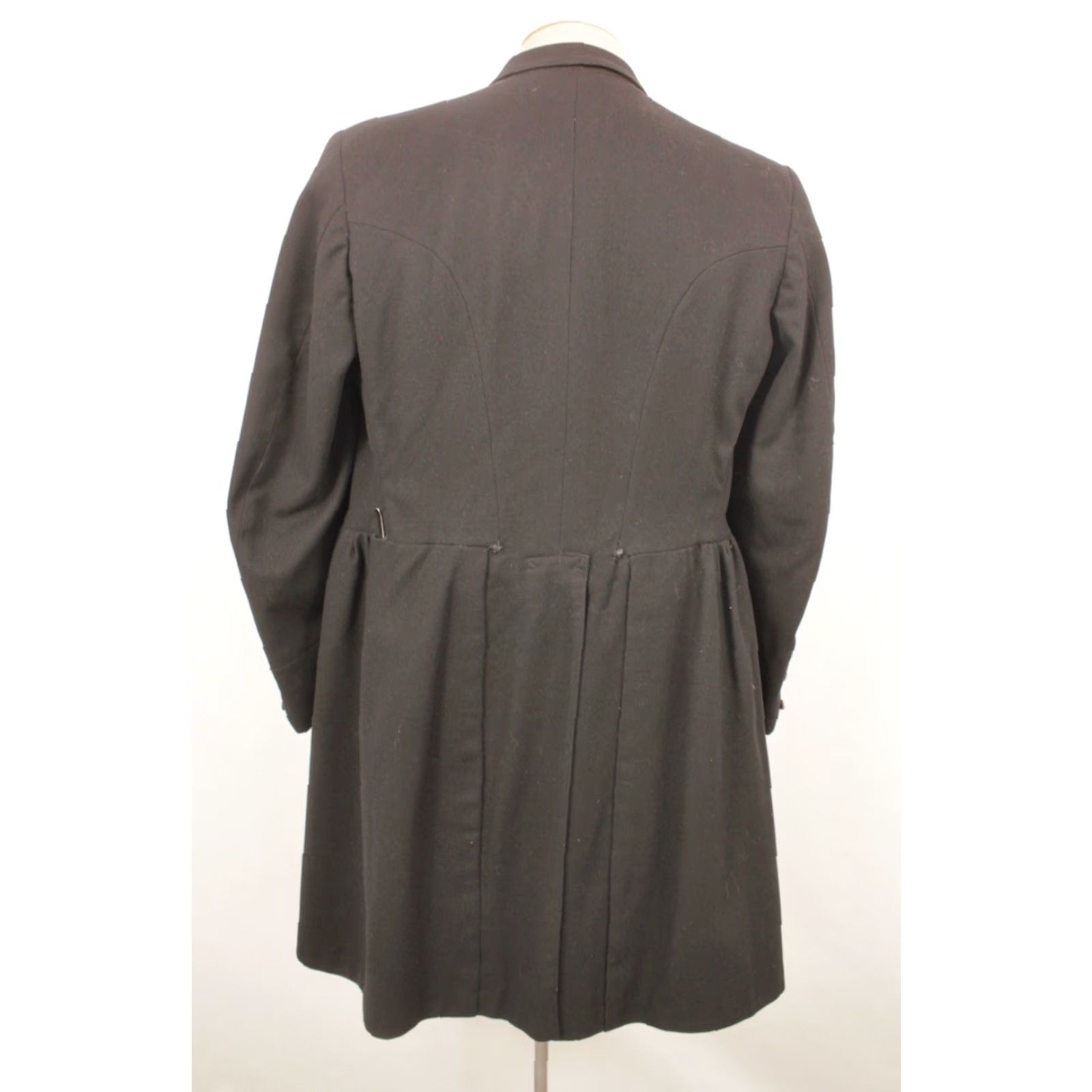 Vintage VTG Edwardian Frock Coat Mens M Black Wool 1900s 1900s Edwardian Antique Coat Size US M / EU 48-50 / 2 - 2 Thumbnail
