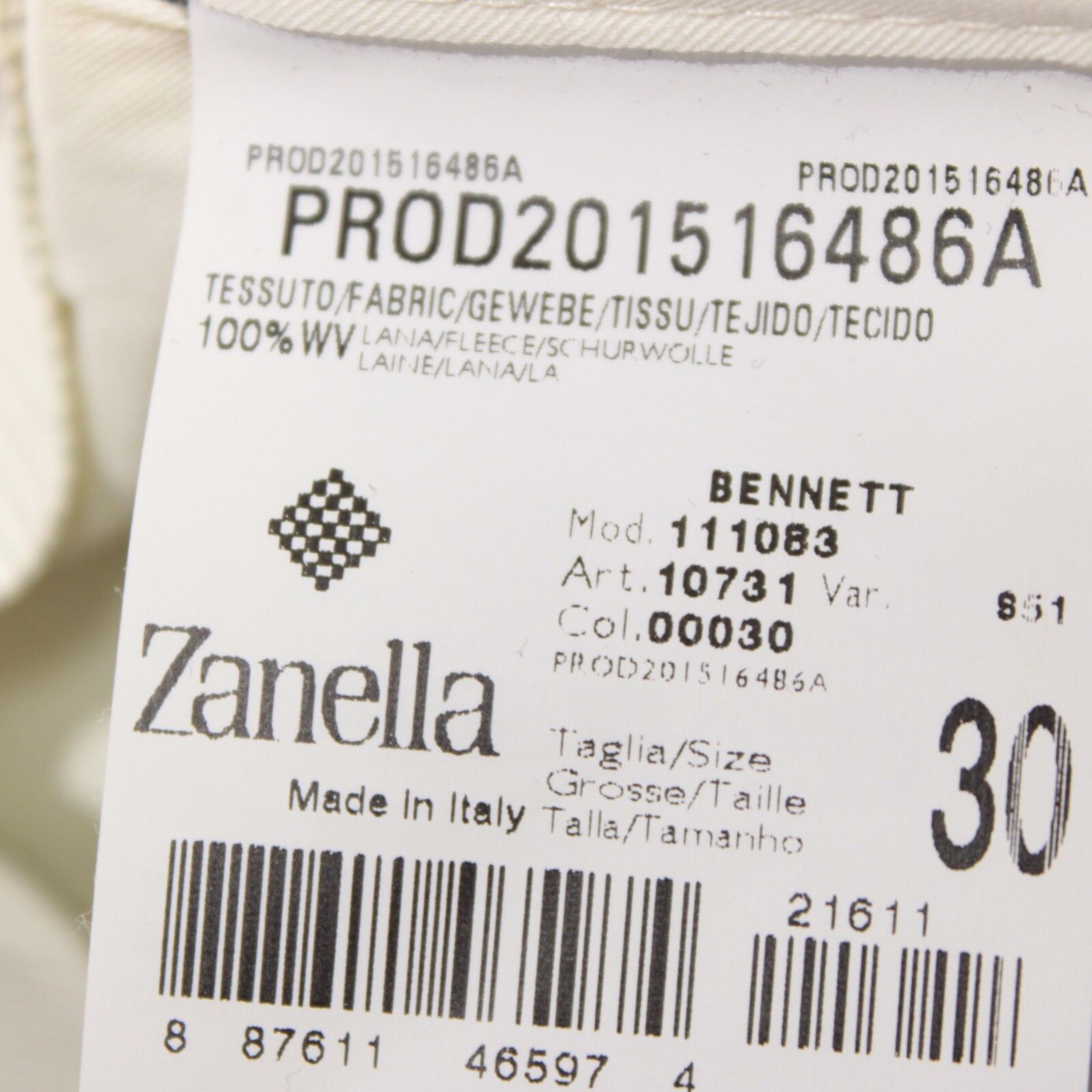 Zanella Zanella New with tags Dress Pants Size 30 US In Gray Size US 30 / EU 46 - 5 Thumbnail