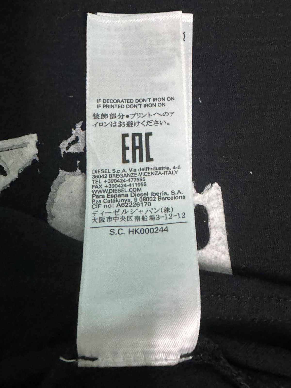 Diesel 💥 PUNK DESIGN DIESEL MOHAWK POEMS OFF PRINTED RARE Size US S / EU 44-46 / 1 - 12 Thumbnail
