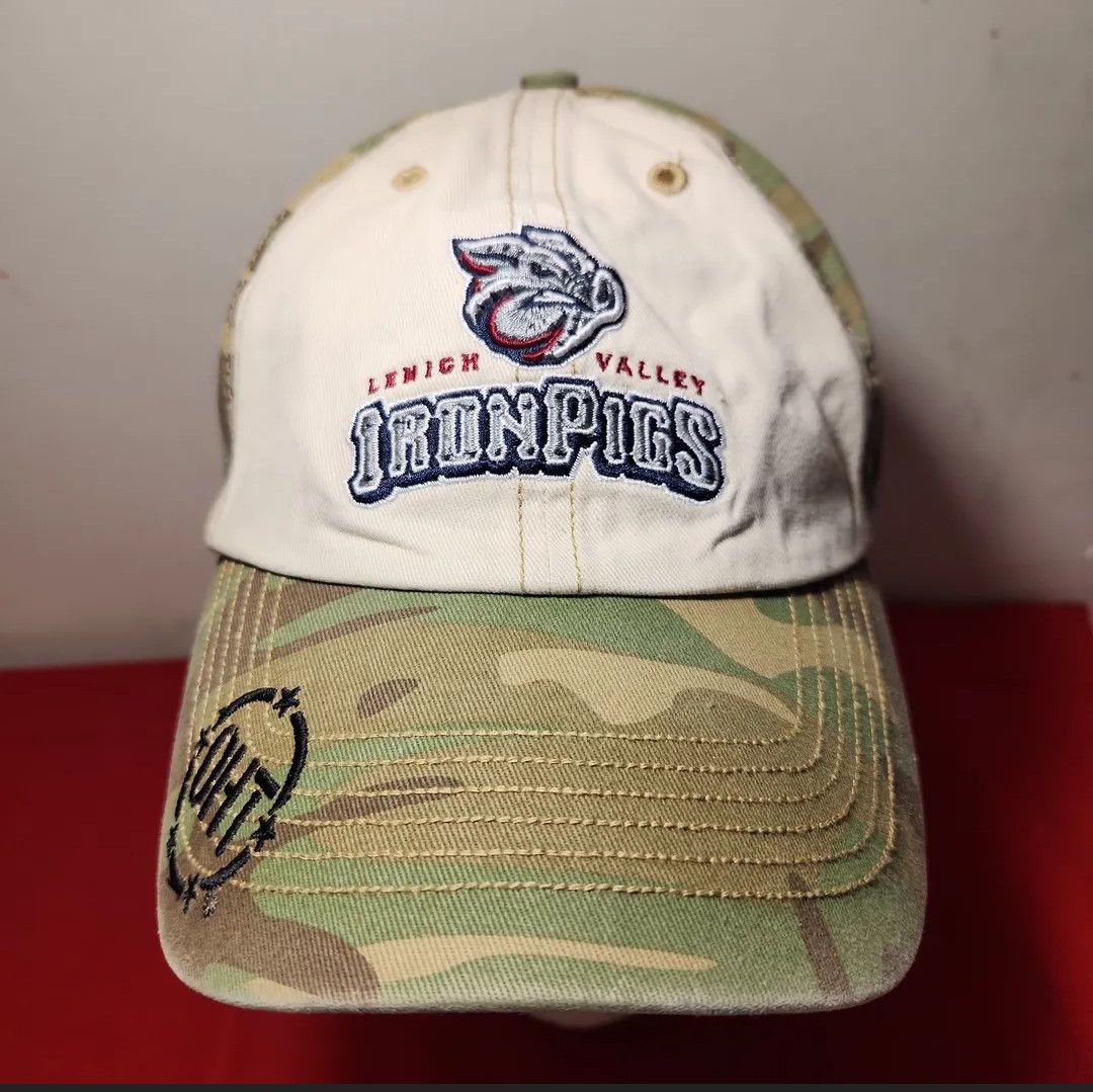 47 Brand Lehigh Valley Iron Pigs Cap 47 Camo Operation Hat Trick Grailed