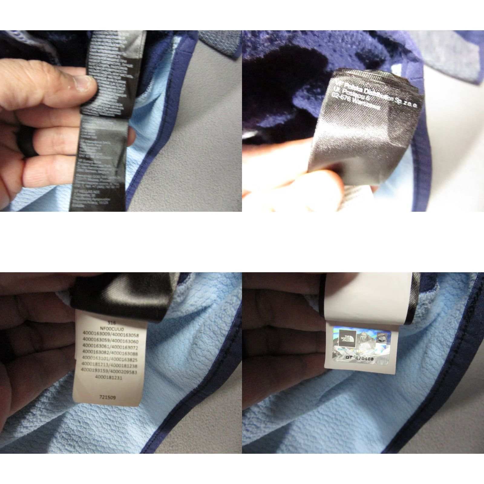 The North Face The North Face Jacket Womens L Blue Gray Hooded Arcata Outdoor Hiking Size L / US 10 / IT 46 - 8 Thumbnail