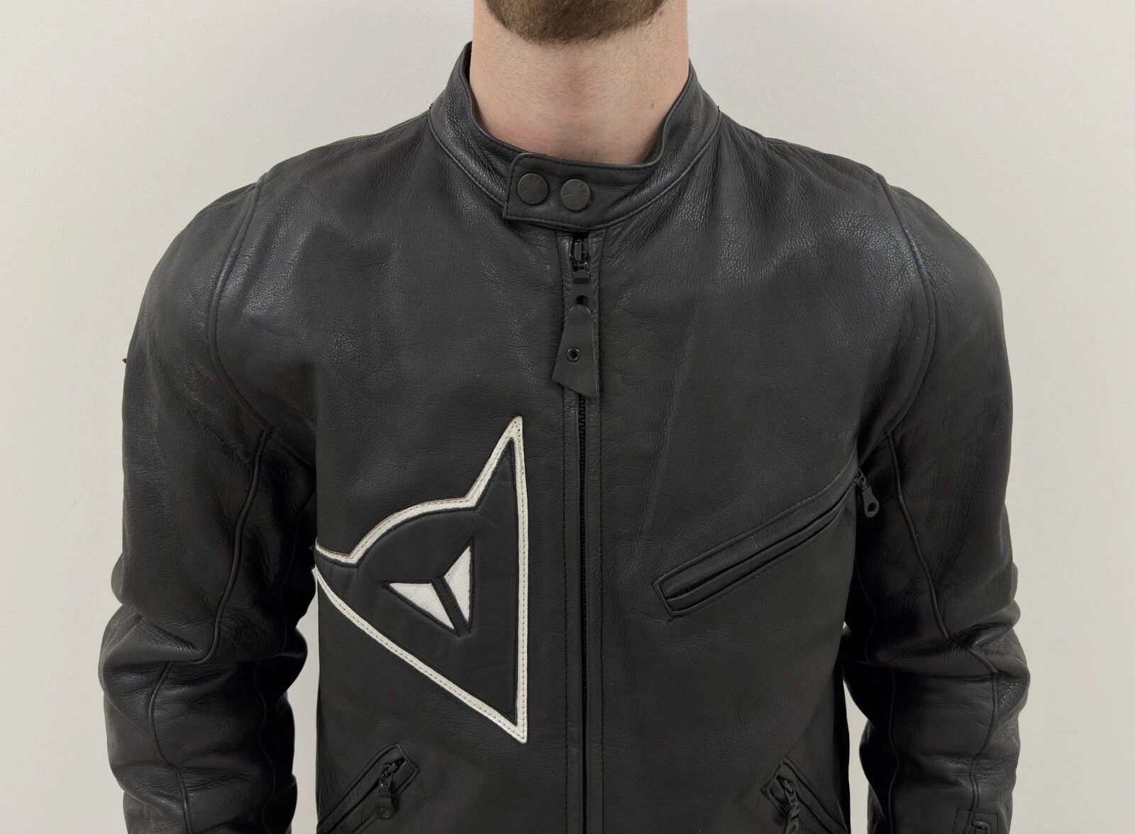 Dainese DAINESE MENS LEATHER MOTO JACKET MOTORCYCLE size 54 Size US L / EU 52-54 / 3 - 3 Thumbnail