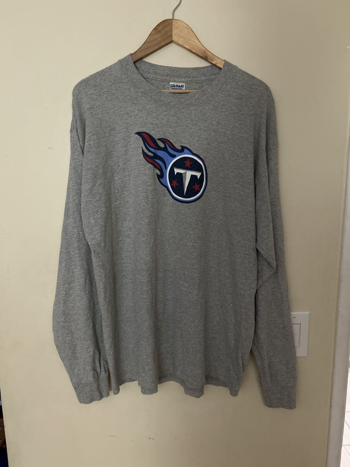 Vintage Gildan Tennessee titans long sleeve shirt Size US XL / EU 56 / 4 - 1 Thumbnail