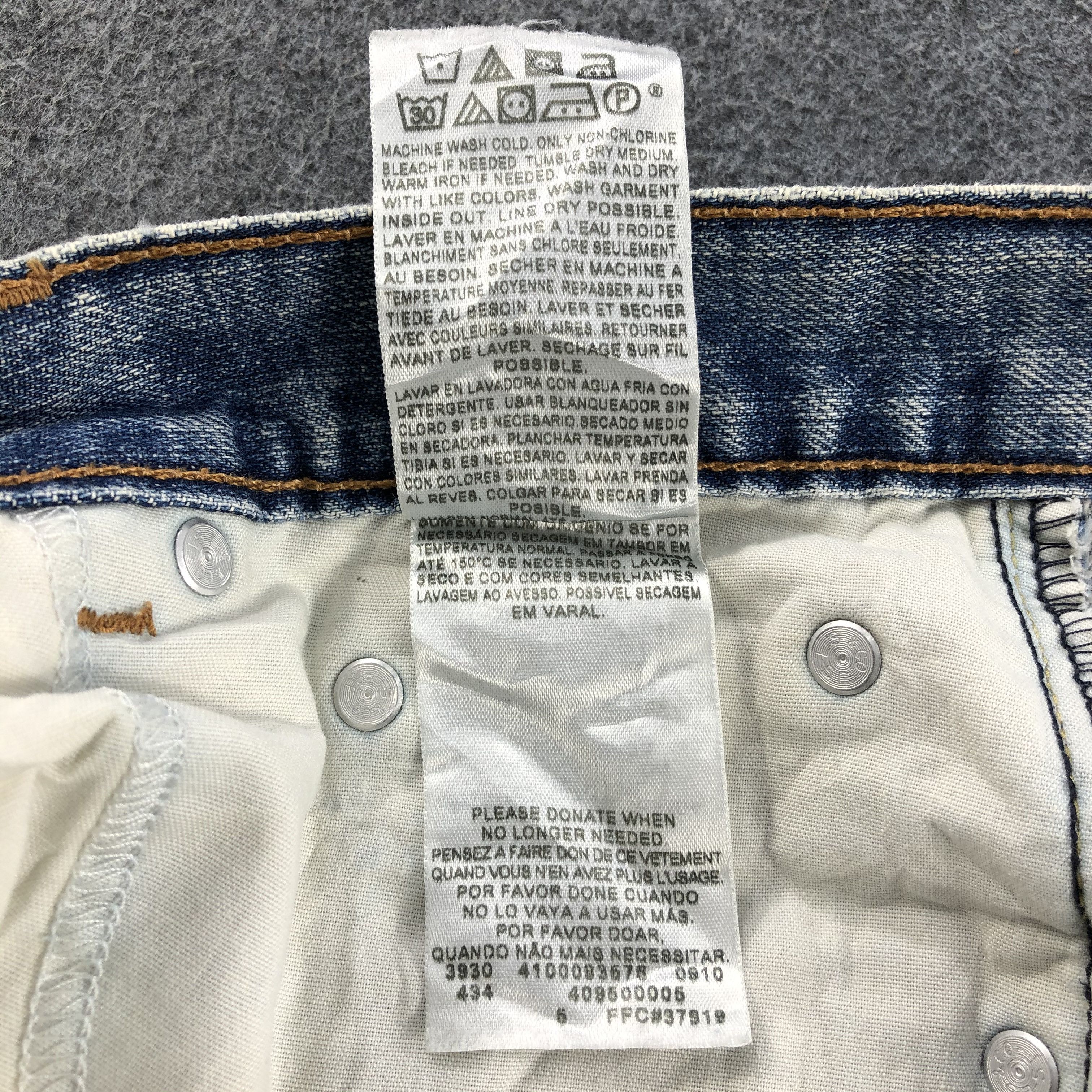 Levi's Vintage Levis 550 Relaxed Denim Jeans-J973 Size US 32 / EU 48 - 11 Thumbnail