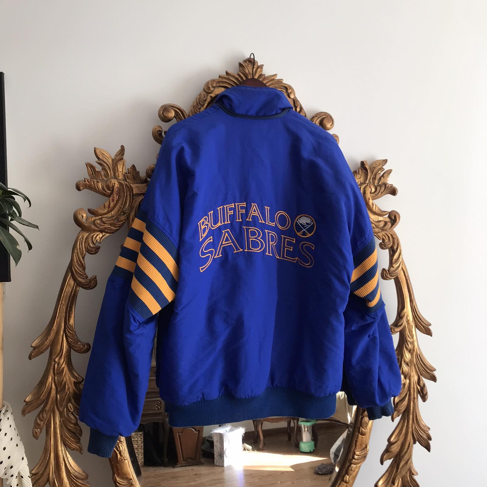 NHL Vintage Buffalo Sabres Legends Jacket Men’s XLarge Blue Size US XL / EU 56 / 4 - 4 Thumbnail