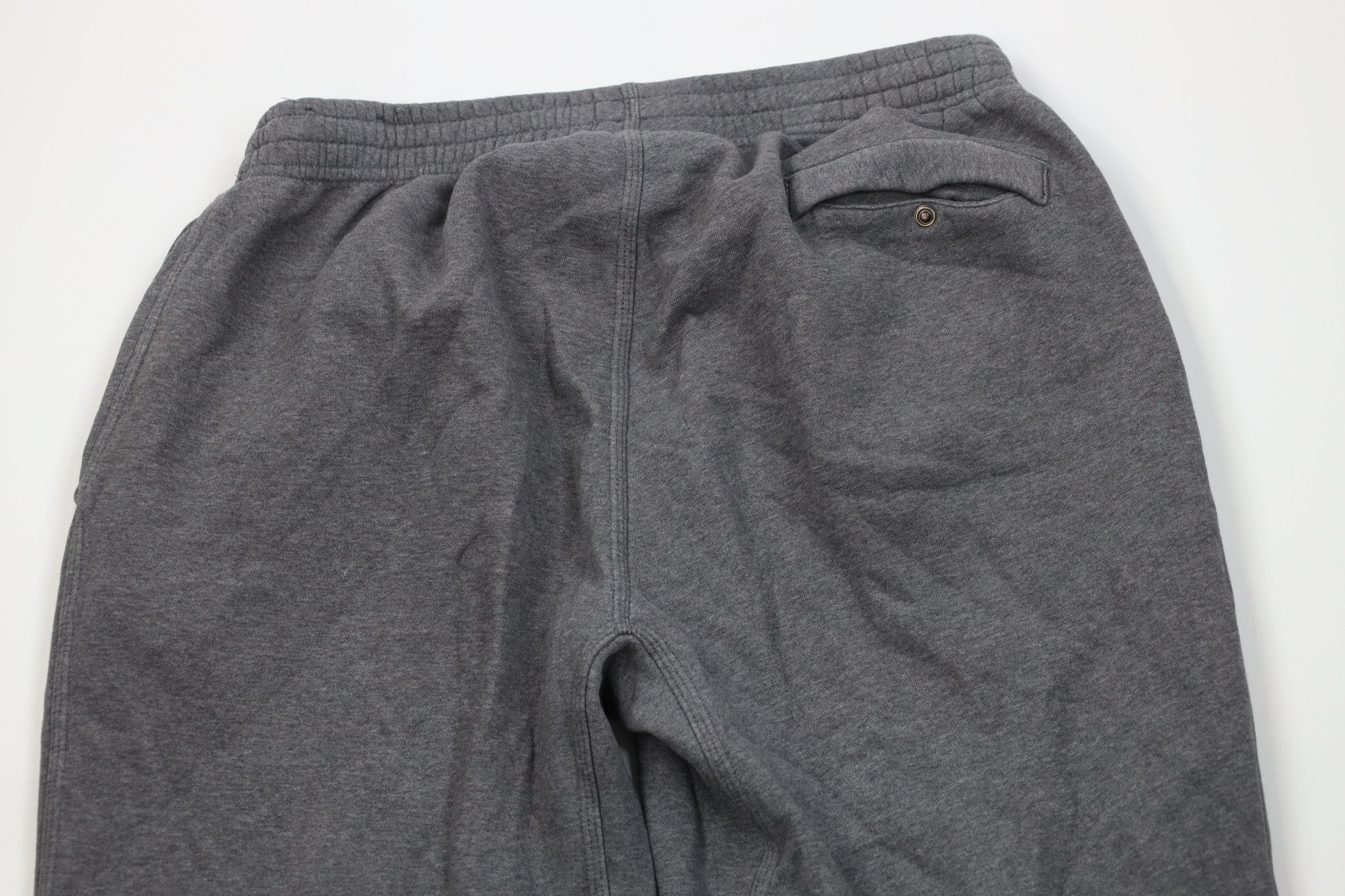 Nike Vintage Nike Mini Swoosh Wide Leg Sweatpants Pants Gray Size US 38 / EU 54 - 12 Thumbnail