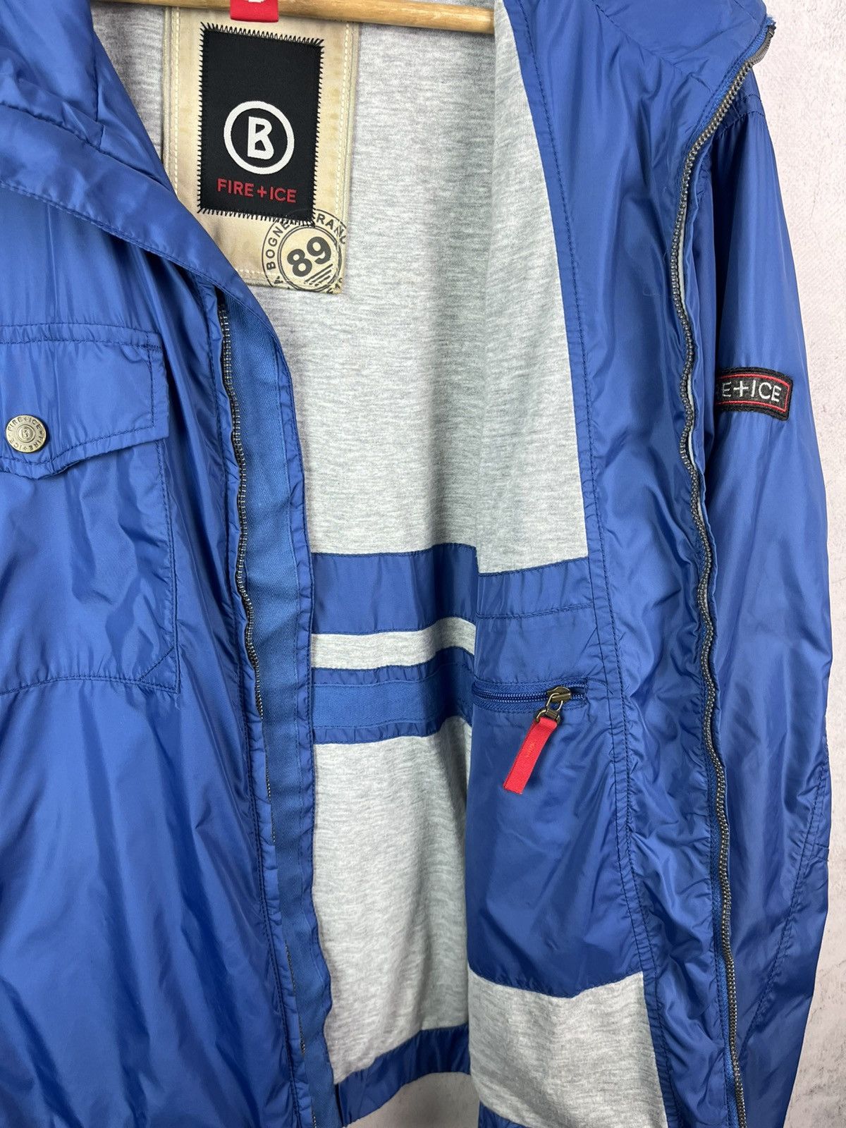 Bogner Bogner Fire + Ice Nylon Full Zip Casual Windbreaker Jacket Size US L / EU 52-54 / 3 - 13 Thumbnail
