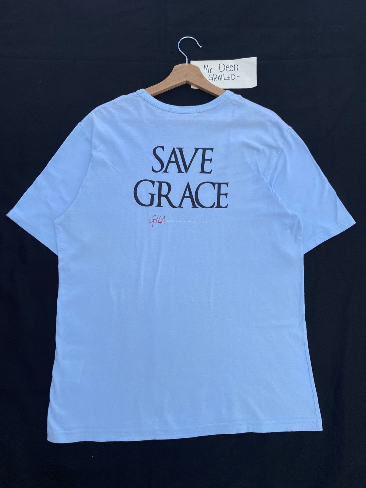Undercover Rare UNDERCOVER for rebels Save Grace "GIL APPLE" GILA Tee Size US M / EU 48-50 / 2 - 22 Thumbnail