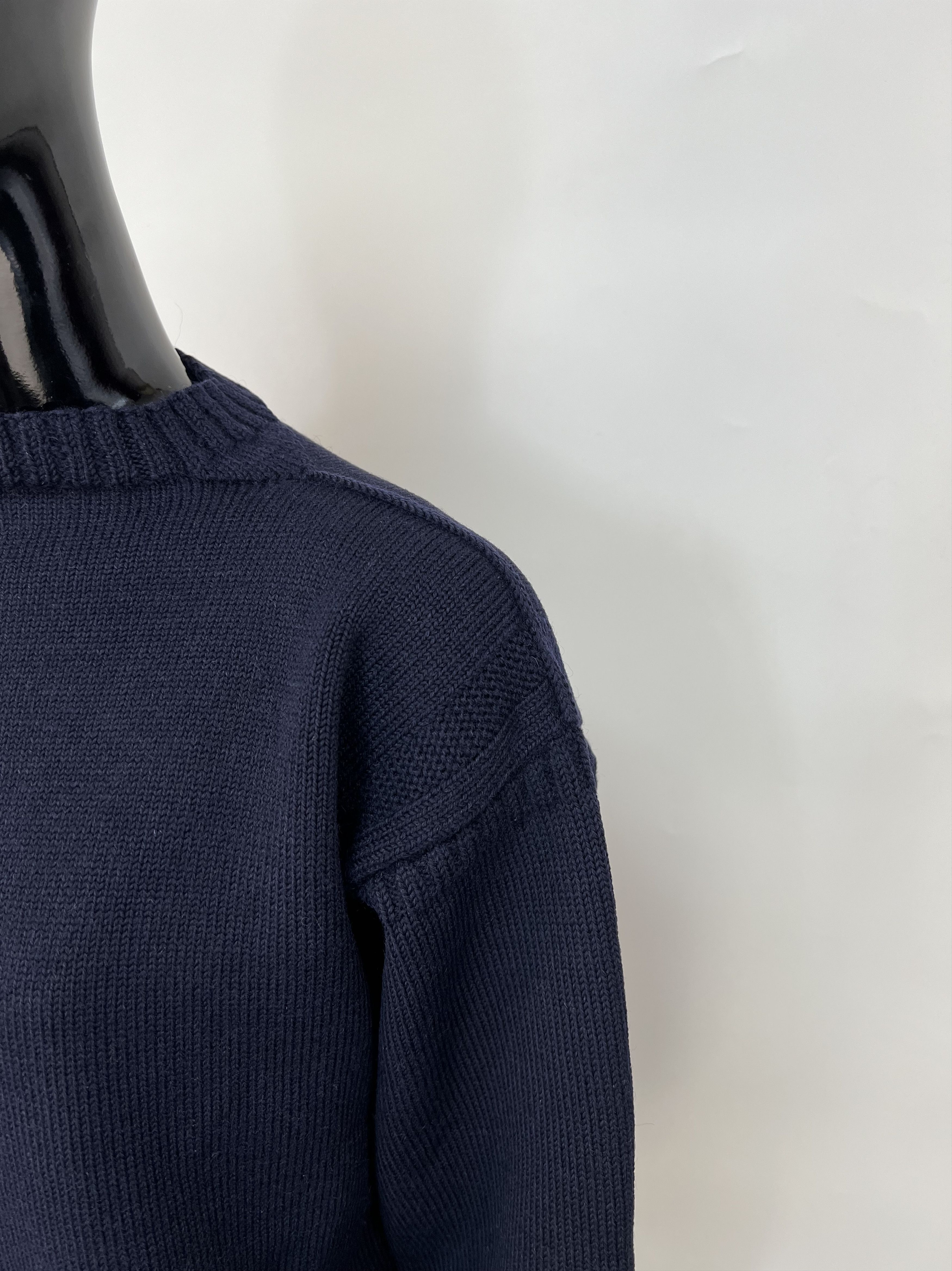 Le Tricoteur Guernsey Le Tricoteur Traditional Guernsey Wool Sweater Size S/M Size M / US 6-8 / IT 42-44 - 6 Thumbnail