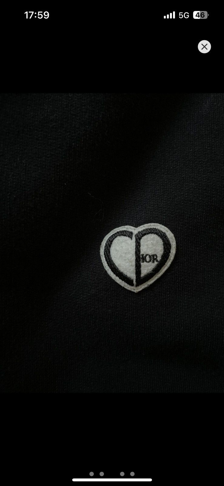 Dior Dior heart Size US XL / EU 56 / 4 - 2 Thumbnail
