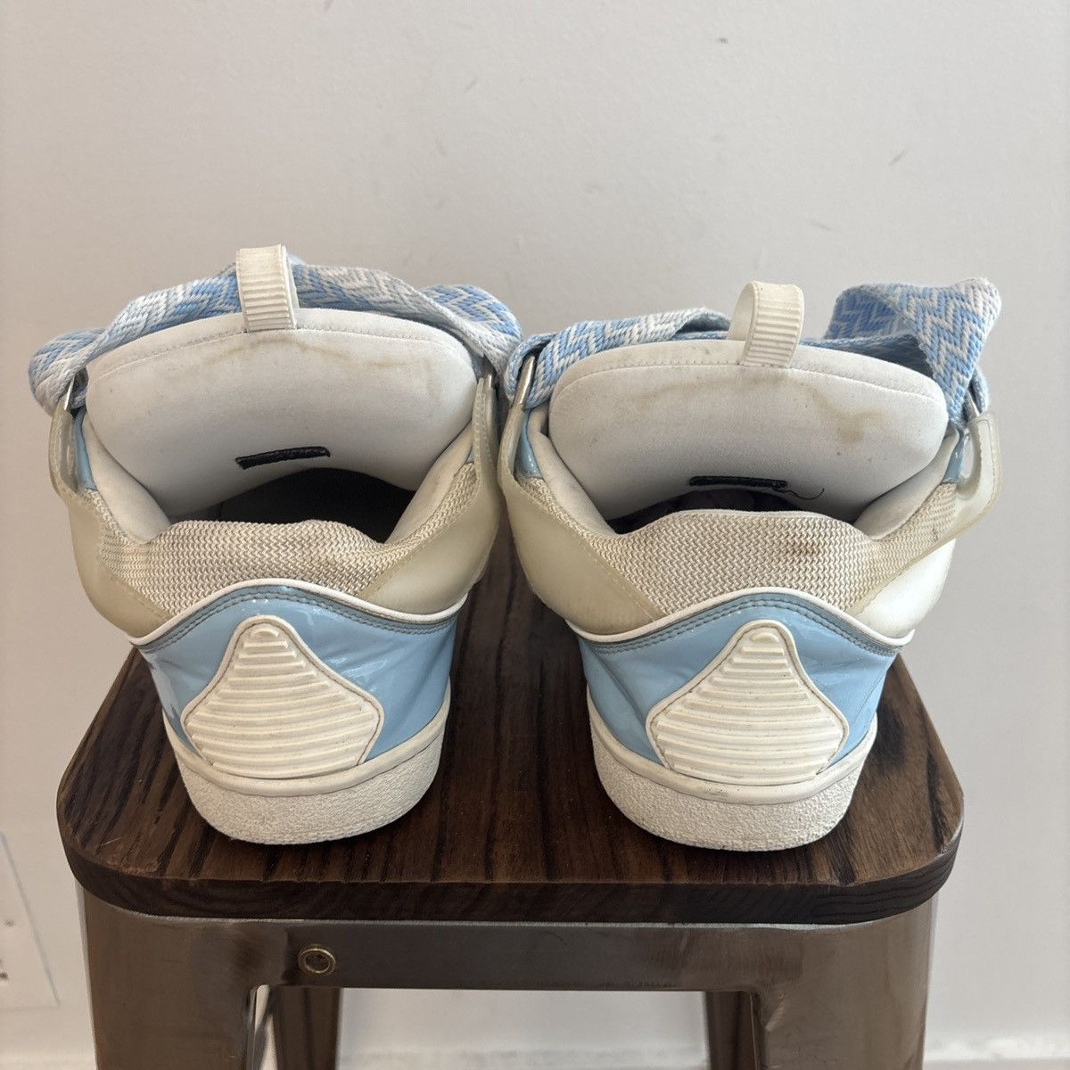 Lanvin Lanvin Curb White Blue size 44 Size US 11 / EU 44 - 5 Thumbnail