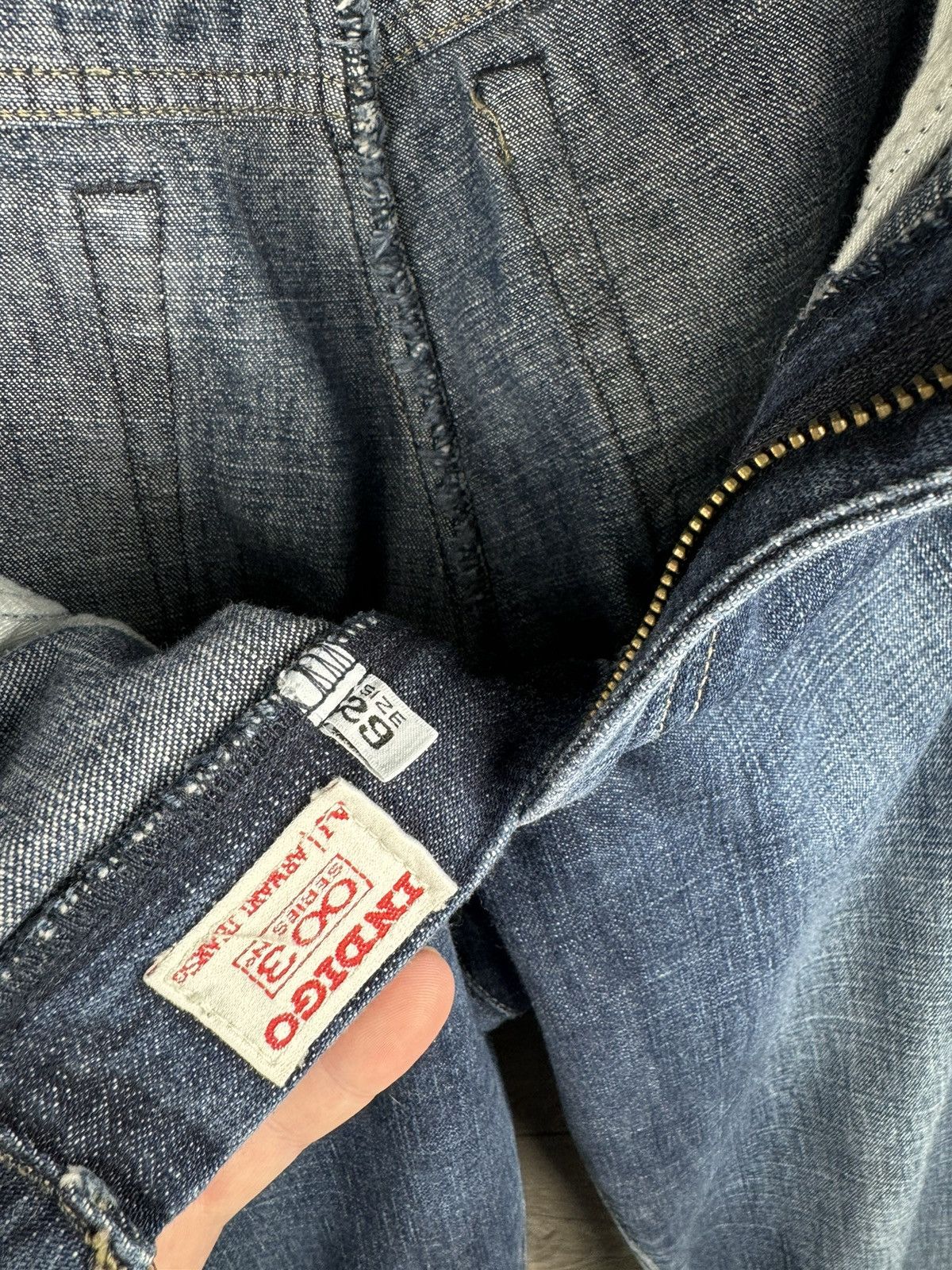 Armani × Vintage Vintage Armani Jeans On A Wide Leg size 29 Size US 29 - 12 Thumbnail