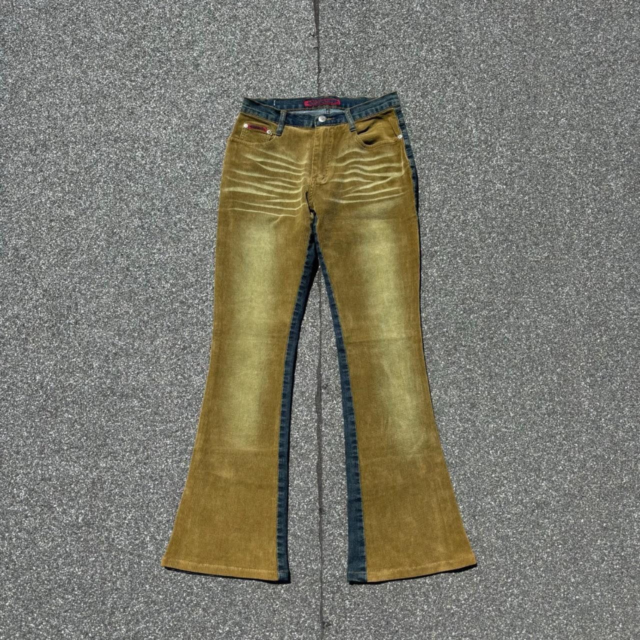 Japanese Brand × Vintage Vintage flared jeans Size US 30 / EU 46 - 1 Thumbnail