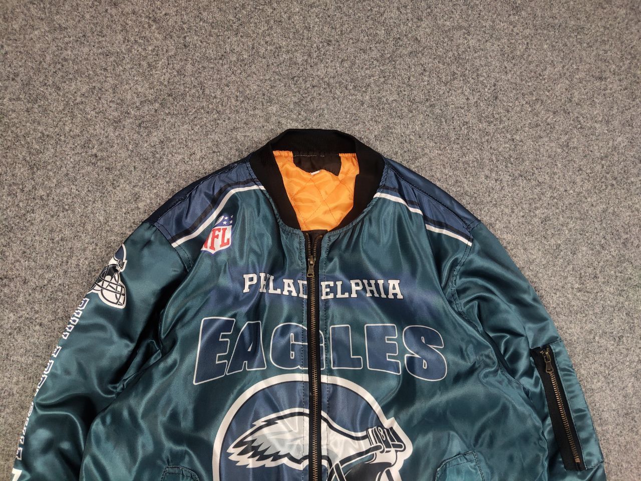 NFL Vintage NFL Philadelphia Eagles Champions Logo Bomber jacket Size US S / EU 44-46 / 1 - 4 Thumbnail
