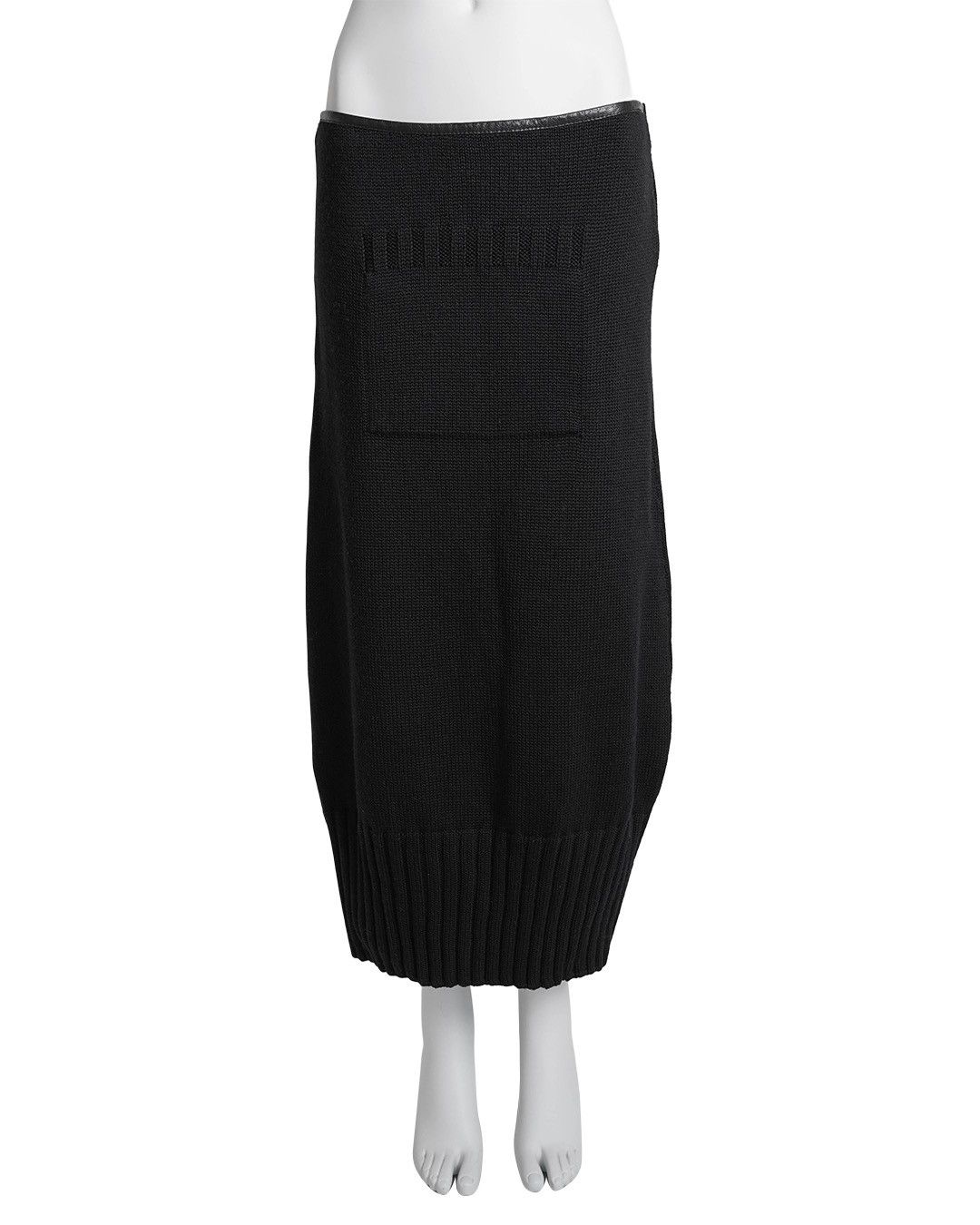 Miu Miu Miu Miu F/W1999 Maxi Knit Skirt Size 32" / US 10 / IT 46 - 1 Thumbnail