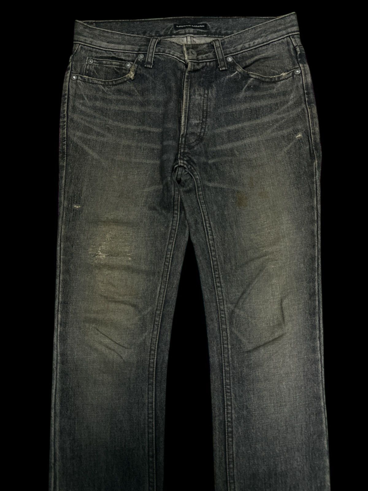 Lounge Lizard Japanese Designer💥 Designer Lounge Lizard Distress Skinny Size US 30 / EU 46 - 3 Thumbnail