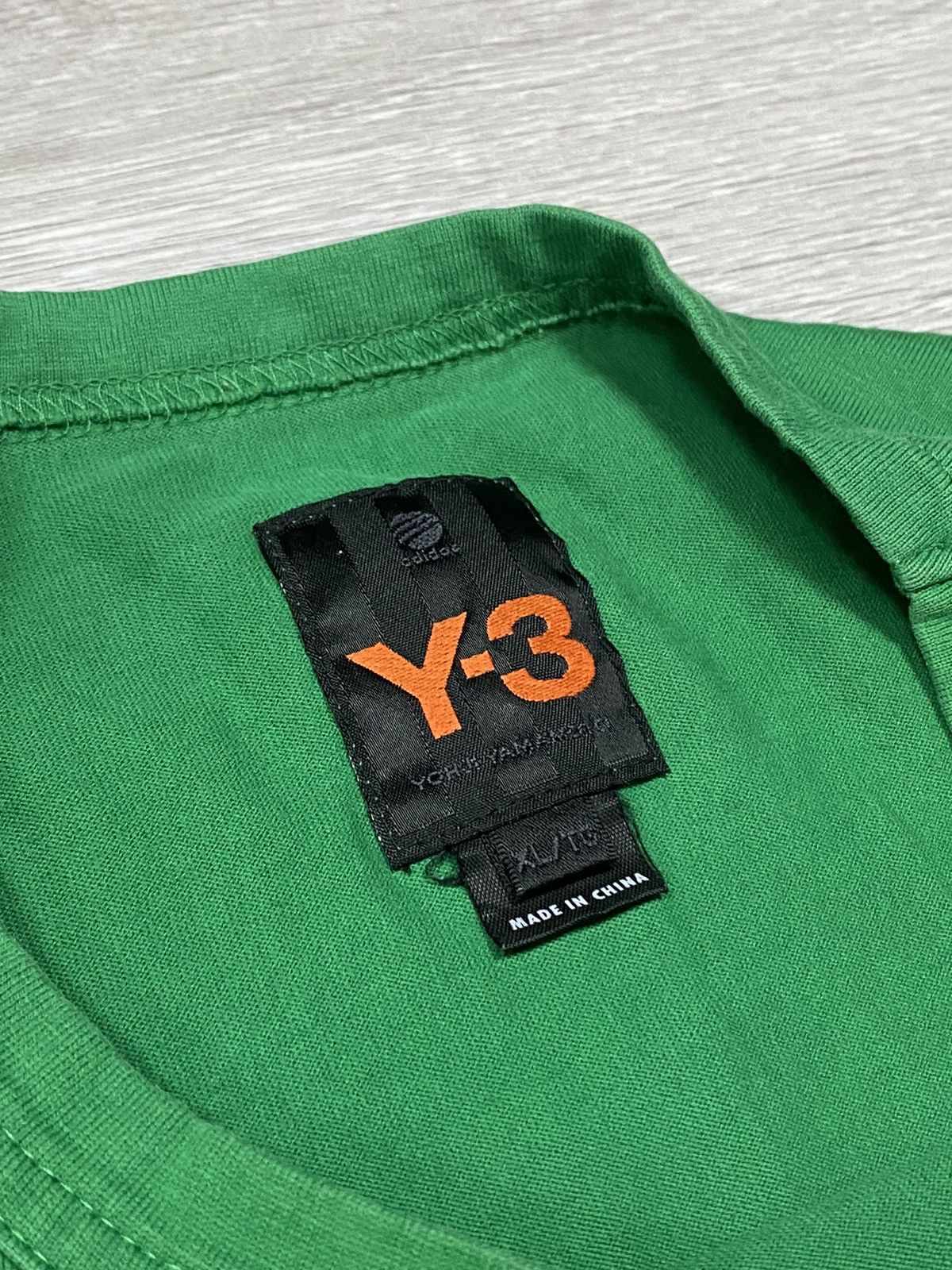 Yohji Yamamoto Y-3 Adidas big logo t-shirt Yohji Yamamoto vintage Size US XL / EU 56 / 4 - 5 Thumbnail