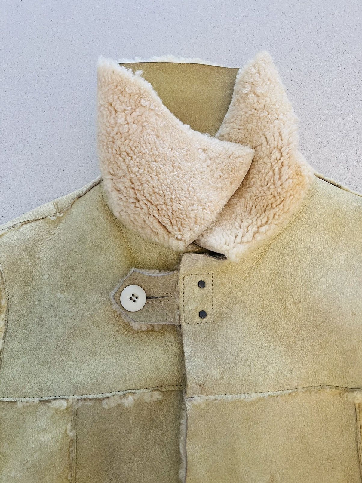Diesel Diesel light yellow leather jacket Size US M / EU 48-50 / 2 - 11 Thumbnail