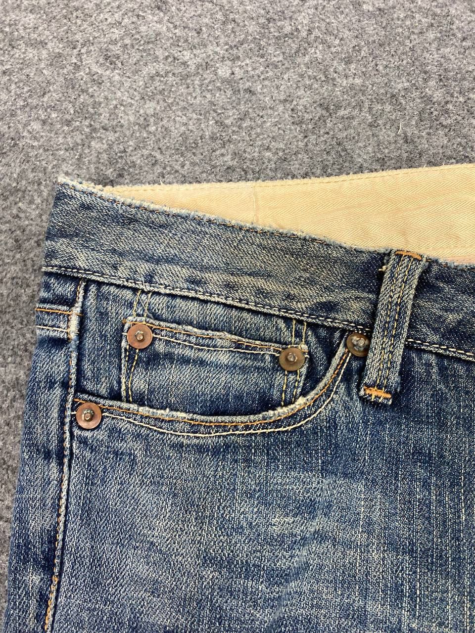 Japanese Brand honeysuckle rose japanese brands bootcut flare denim Size 35" - 8 Thumbnail