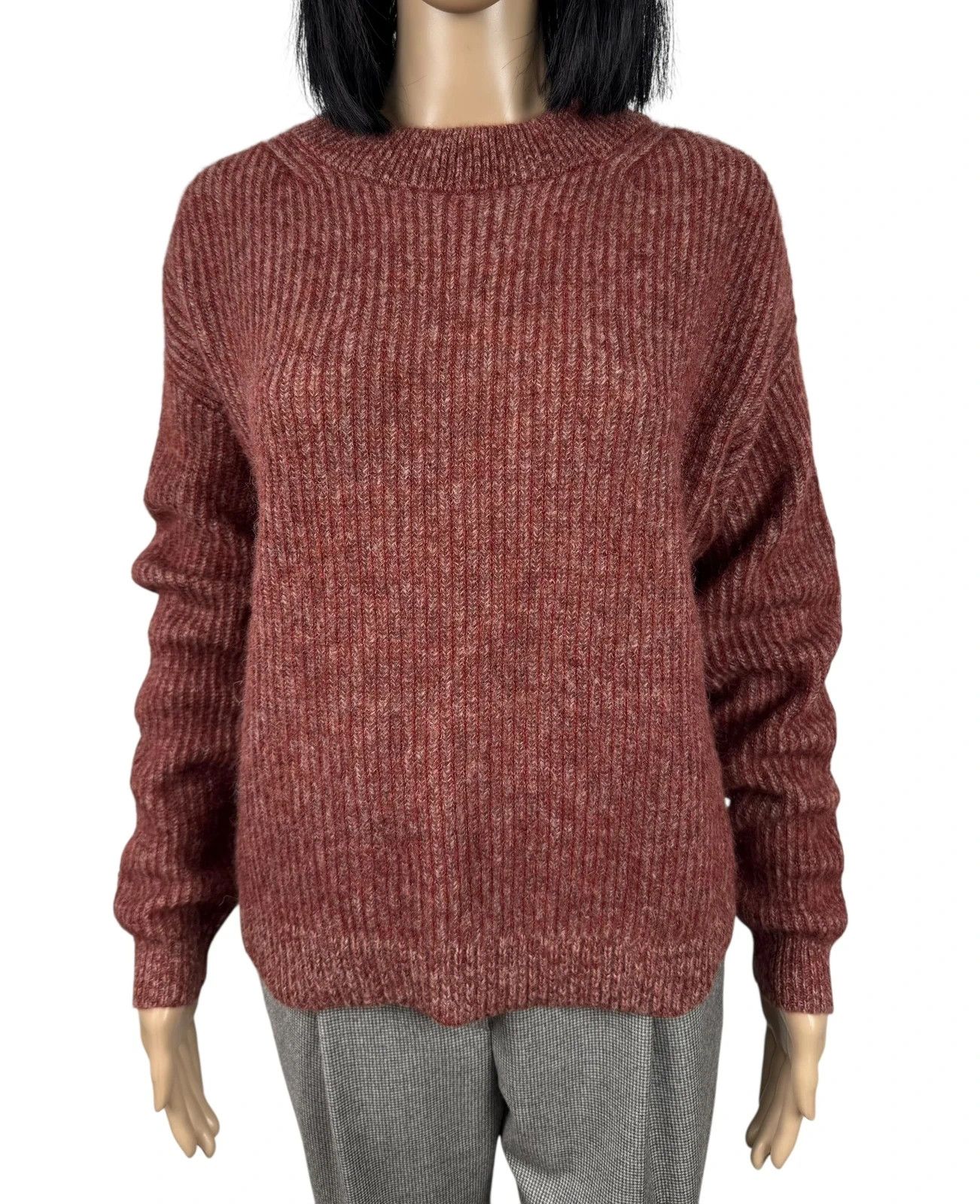 Other Poetry Twill Sweater Baby Alpaca Wool Knit size UK8 US4 Size S / US 4 / IT 40 - 2 Thumbnail