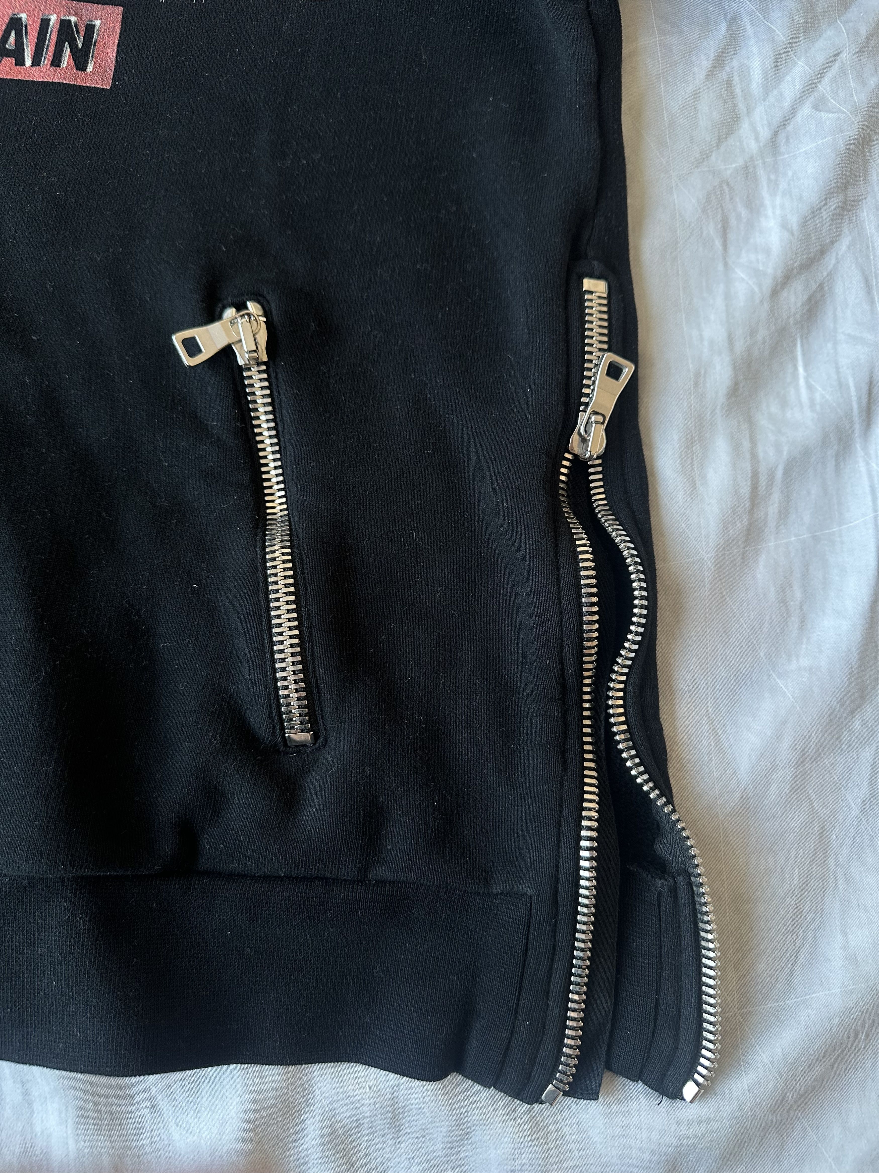 Balmain Balmain Dangerous Zippers Hoodie Black Size US M / EU 48-50 / 2 - 4 Thumbnail