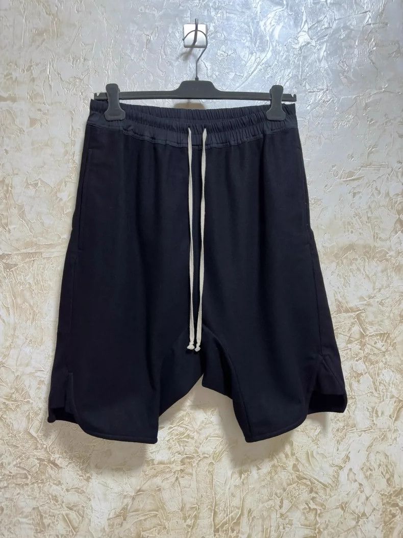 Rick Owens Rick Owens Black Wool Shorts Size US 31 - 1 Thumbnail