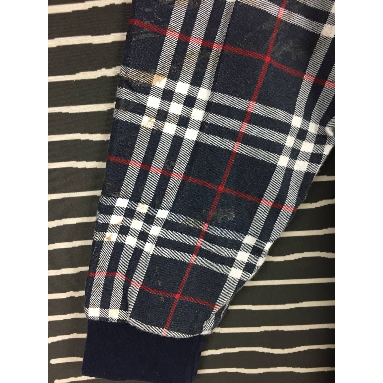 Burberry Vtg Burberry London Nova Check Longsleeve Polo Tee Size US L / EU 52-54 / 3 - 14 Thumbnail