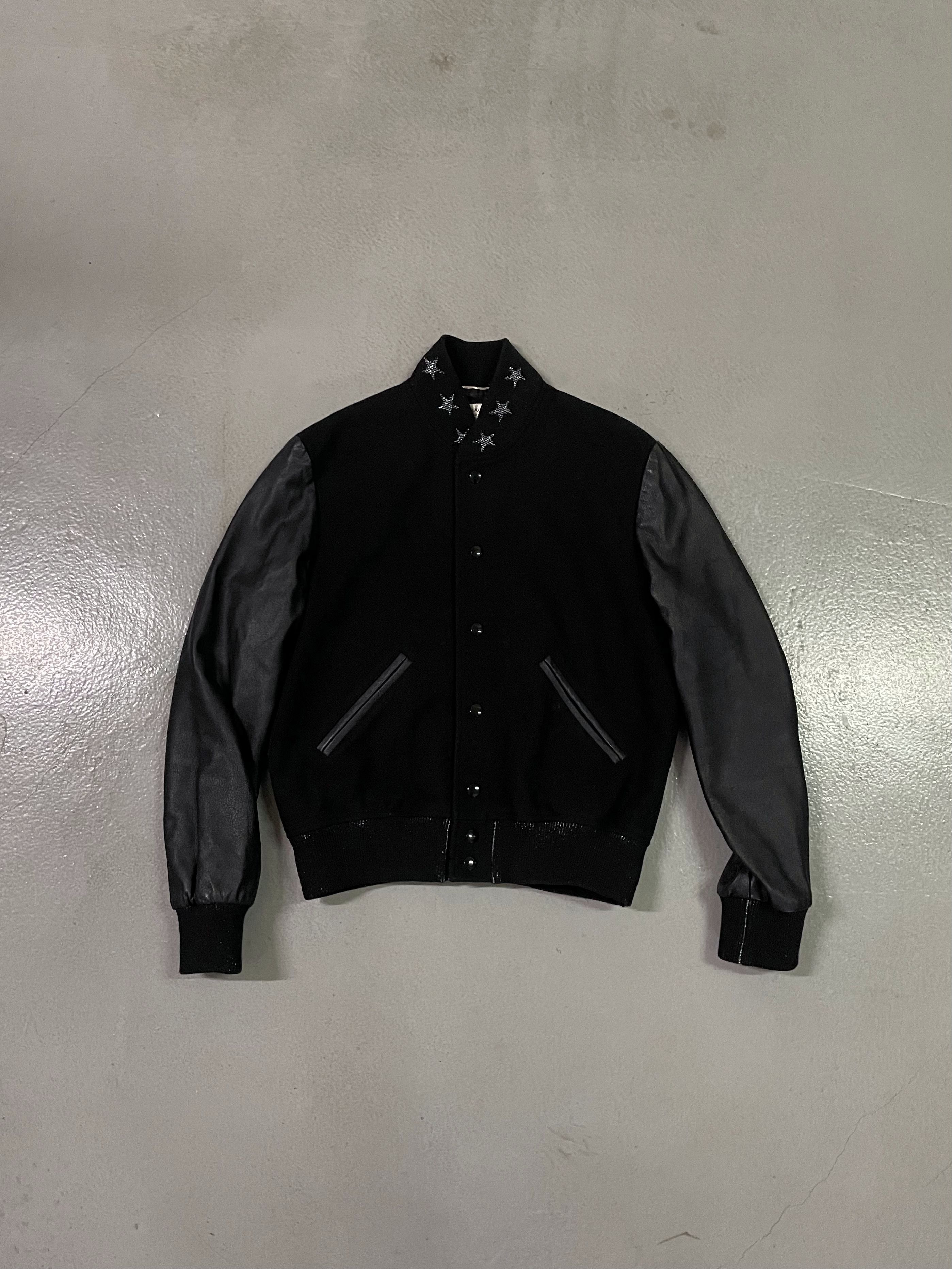 Saint Laurent Paris Saint Laurent Star Collar Leather Teddy Jacket Size US M / EU 48-50 / 2 - 1 Thumbnail