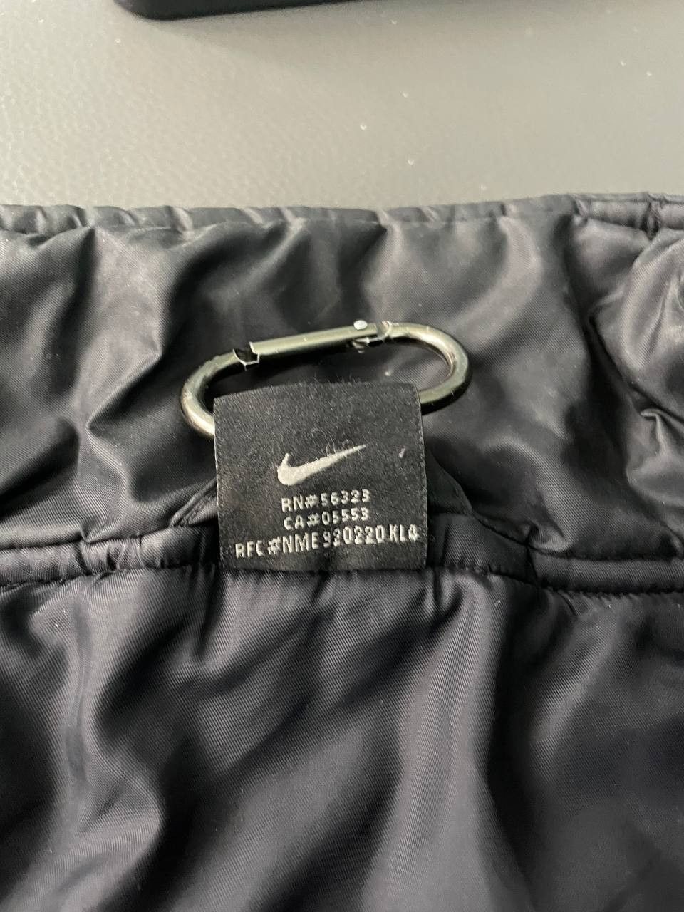 Nike × Vintage Nike Vintage 90s Jacket With Embroidered Spell Out Logo. Size US L / EU 52-54 / 3 - 7 Thumbnail