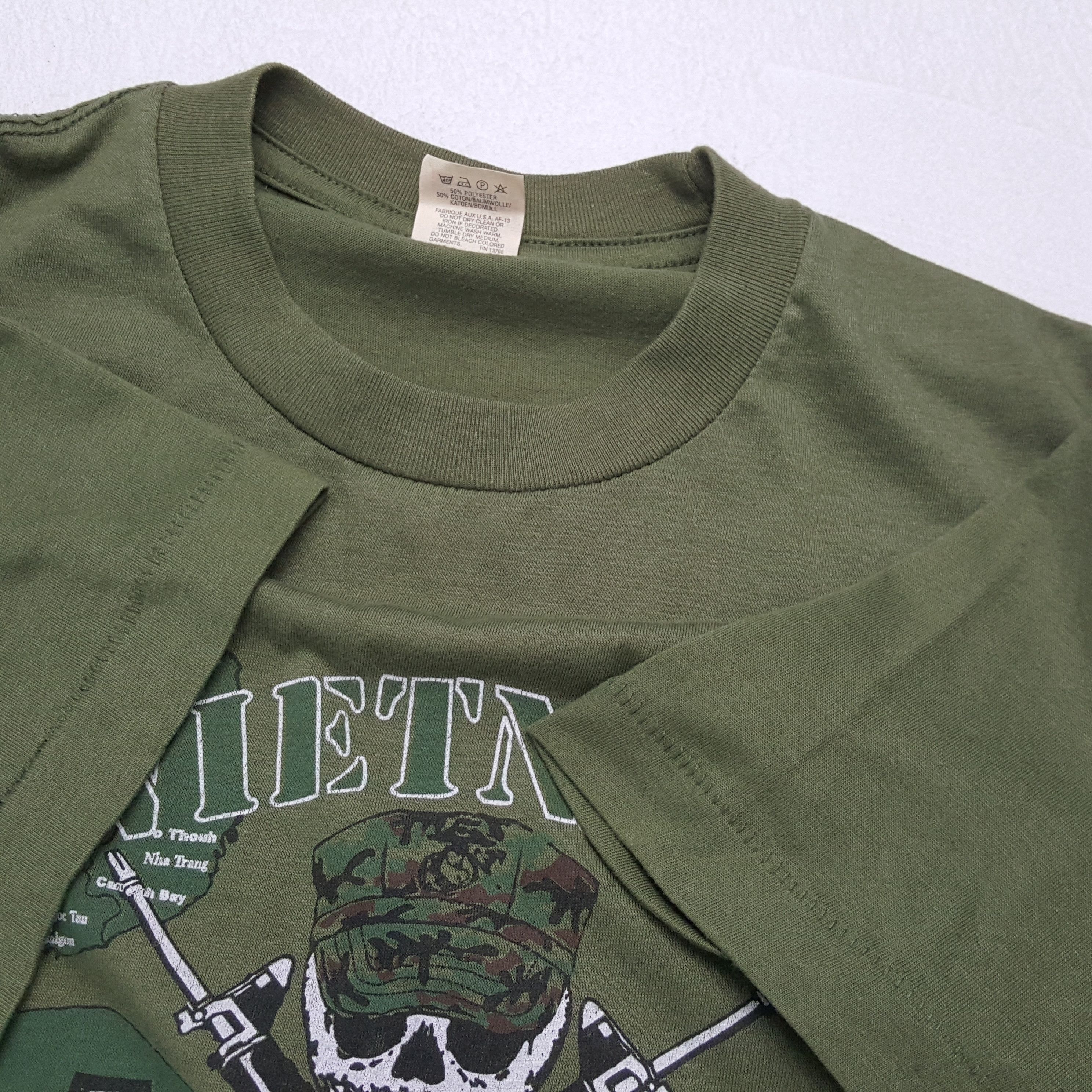 Vintage VIETNAM SOLDIERS POLITICIANS Promo T-Shirts
