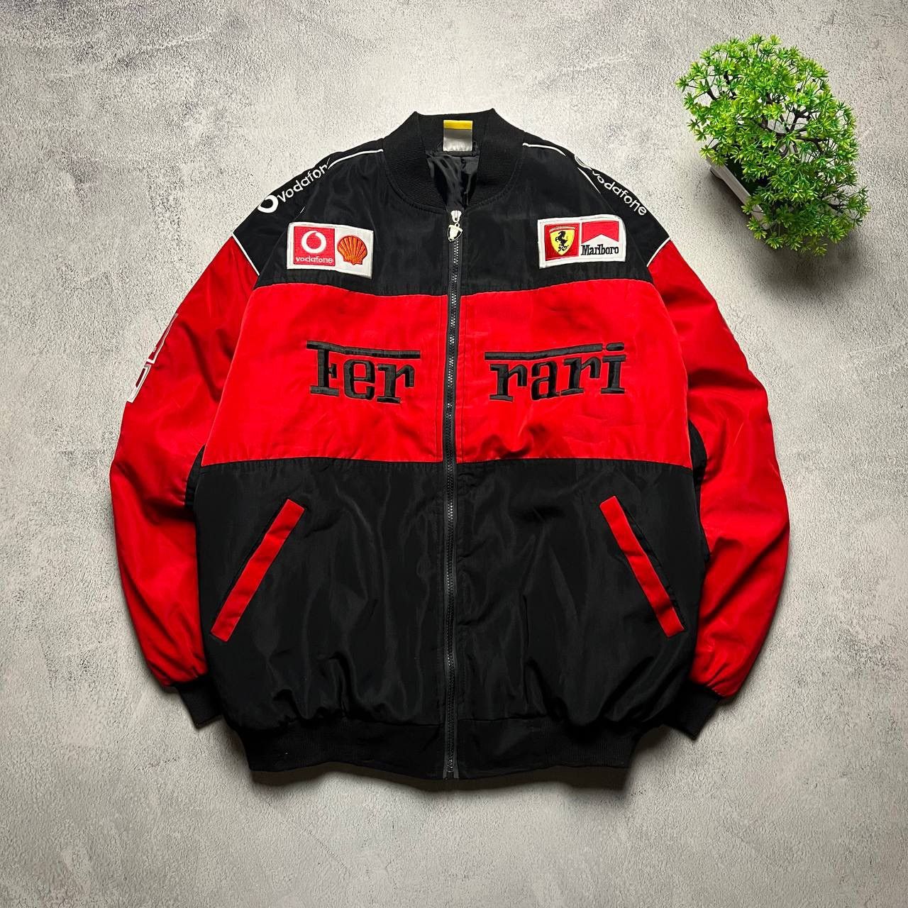 Nascar Jacket Ferrari Vintage Racing Jacket online 90s Formula 1 Jacket (M)