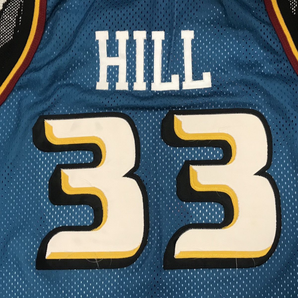 Other 90s Detroit Pistons Grant Hill Authentic NBA Jersey Champion Size US M / EU 48-50 / 2 - 8 Thumbnail