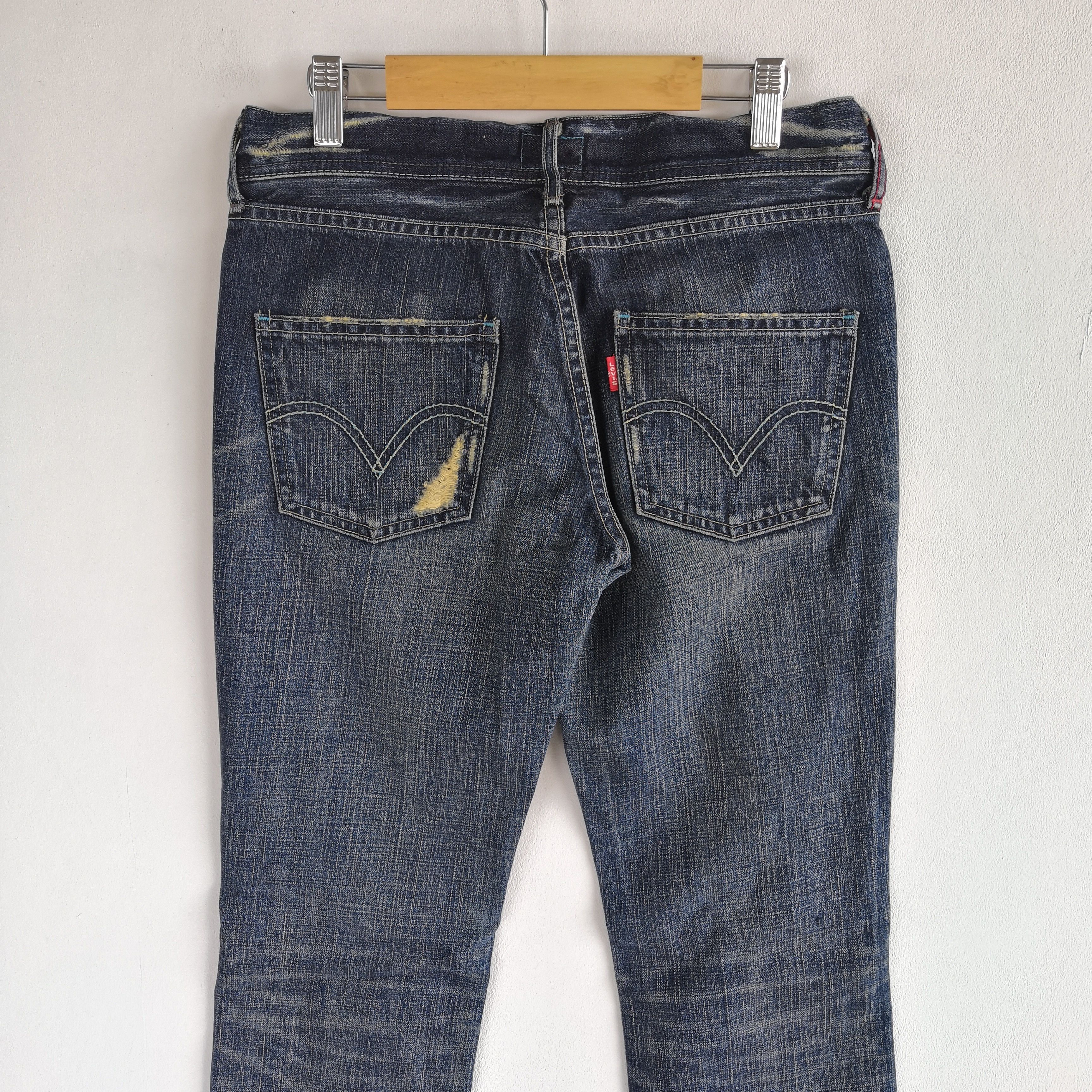 Levi's Vintage Levis Jeans Distresses Levi's 502 Denim Pants Size 28" / US 6 / IT 42 - 4 Thumbnail