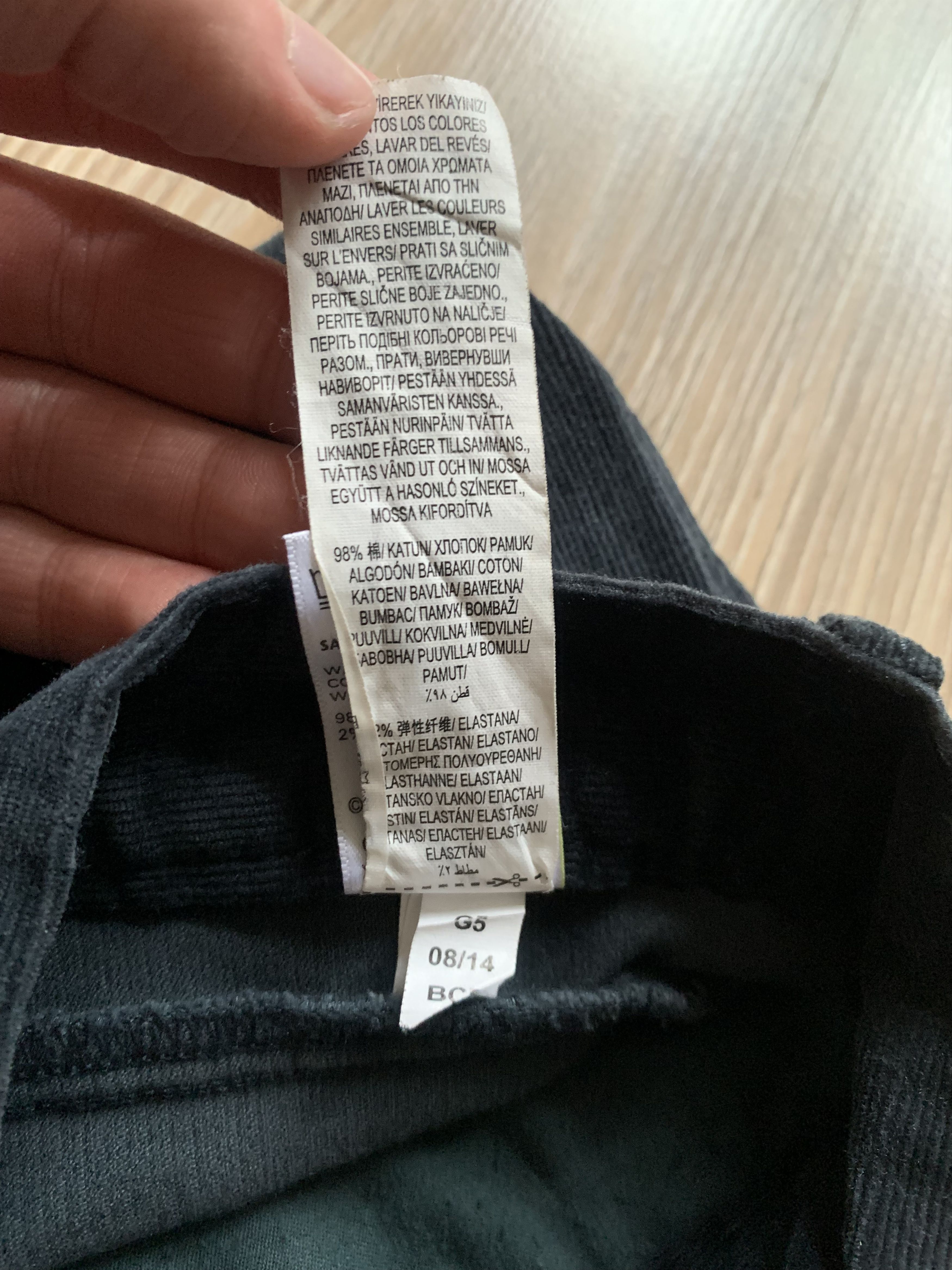 Marks & Spencer M&S Collection Bootleg Corduroy Flare Pants Size 32" / US 10 / IT 46 - 9 Thumbnail