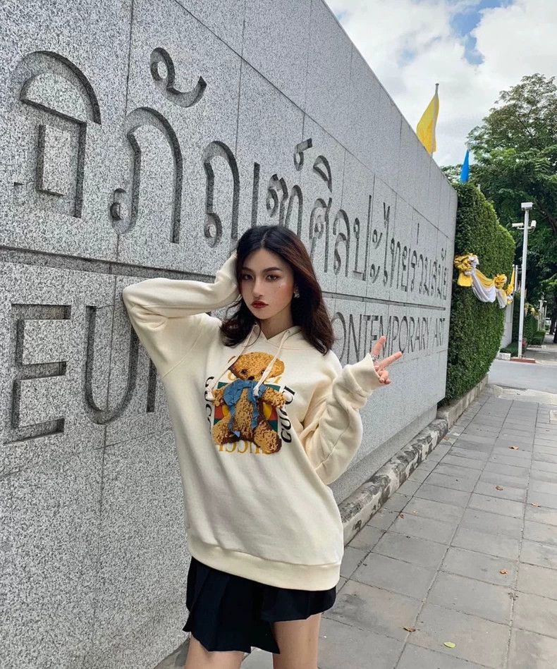 Gucci Gucci Popular letter logo teddy bear sweatshirt Size US M / EU 48-50 / 2 - 9 Thumbnail
