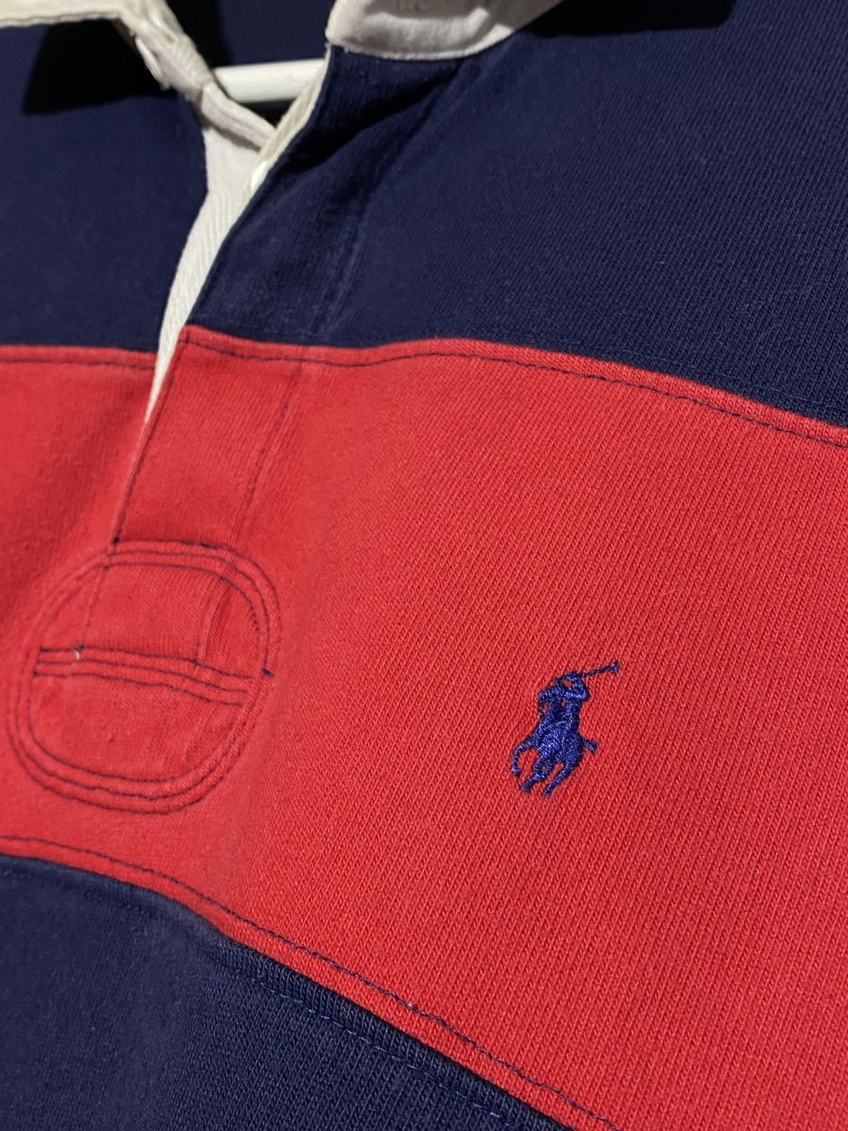 Polo Ralph Lauren 🔥 Y2K POLO RALPH LAUREN RUGBY SHIRT VINTAGE USA PREPPY OG Size US XL / EU 56 / 4 - 5 Thumbnail