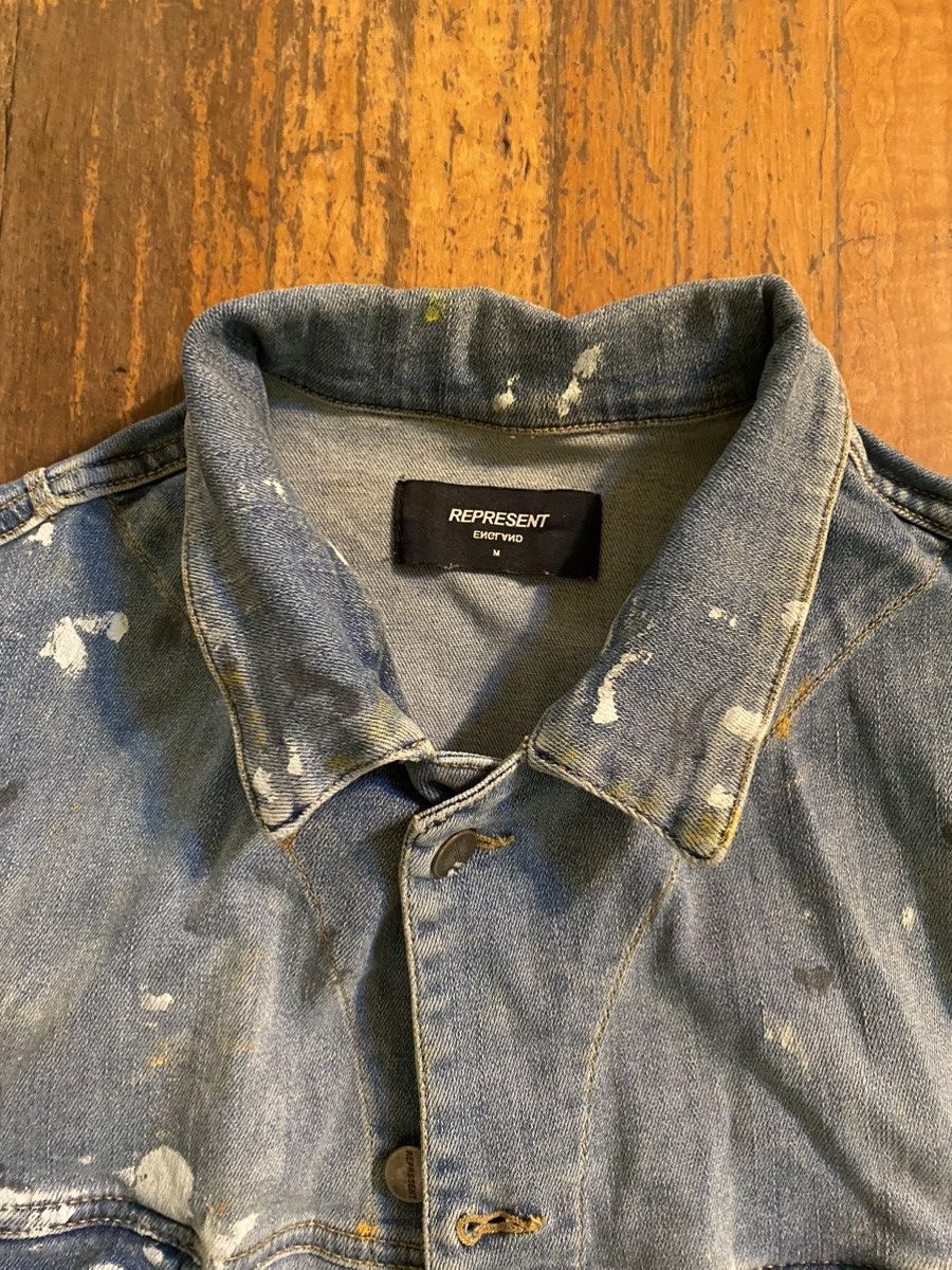 Designer × Represent Clo. RARE represent paint splatter jacket Size US L / EU 52-54 / 3 - 2 Thumbnail