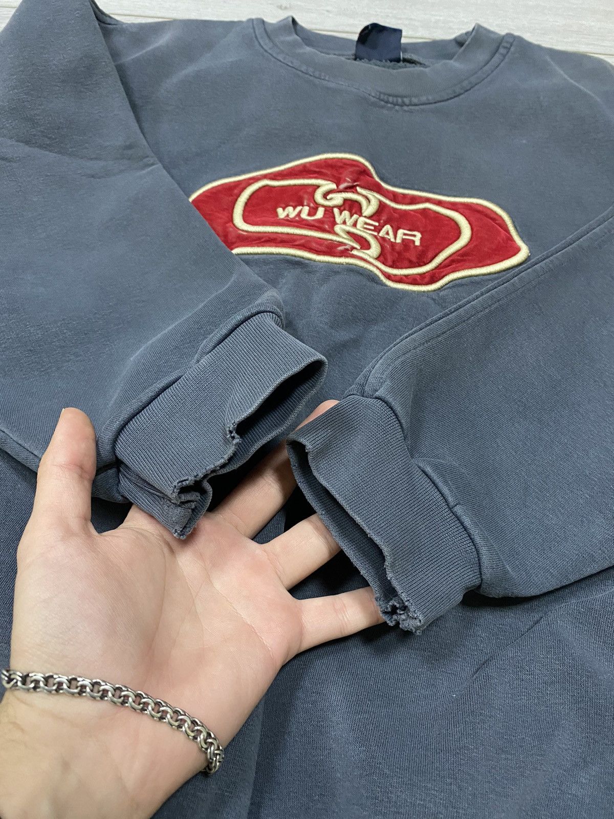 Wu-Tang Clan Wutang vintage embroidered big logo sweatshirt Size US M / EU 48-50 / 2 - 7 Thumbnail