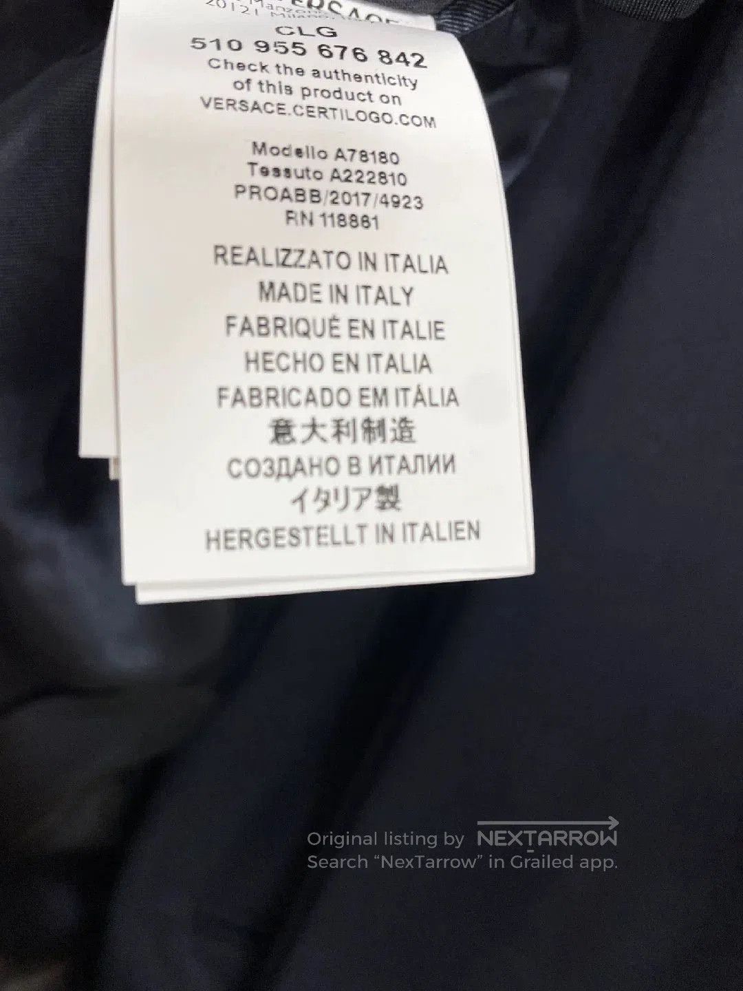 Versace VERSACE 100% Wool Suit Set. Size US S / EU 44-46 / 1 - 9 Thumbnail