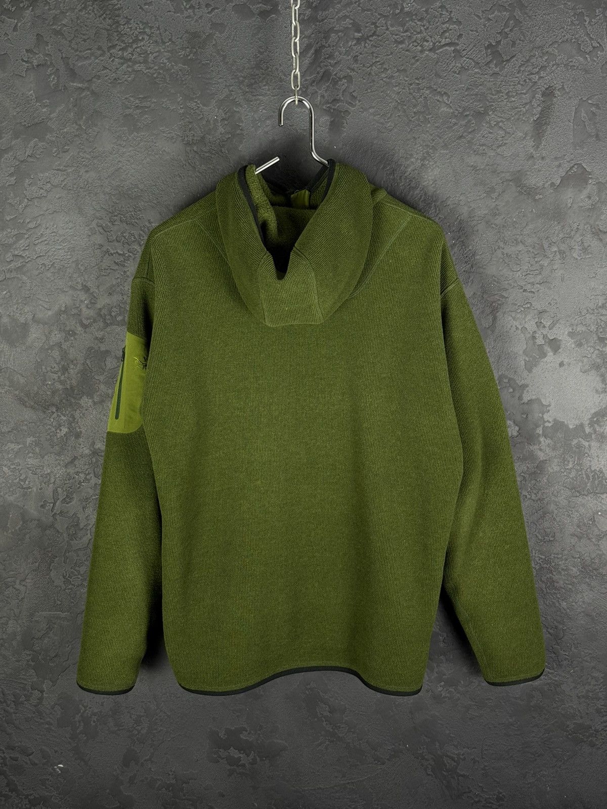 Arc'teryx Arcteryx Covert Hoody Polartec Fleece Jacket Green Mens Size US L / EU 52-54 / 3 - 11 Thumbnail