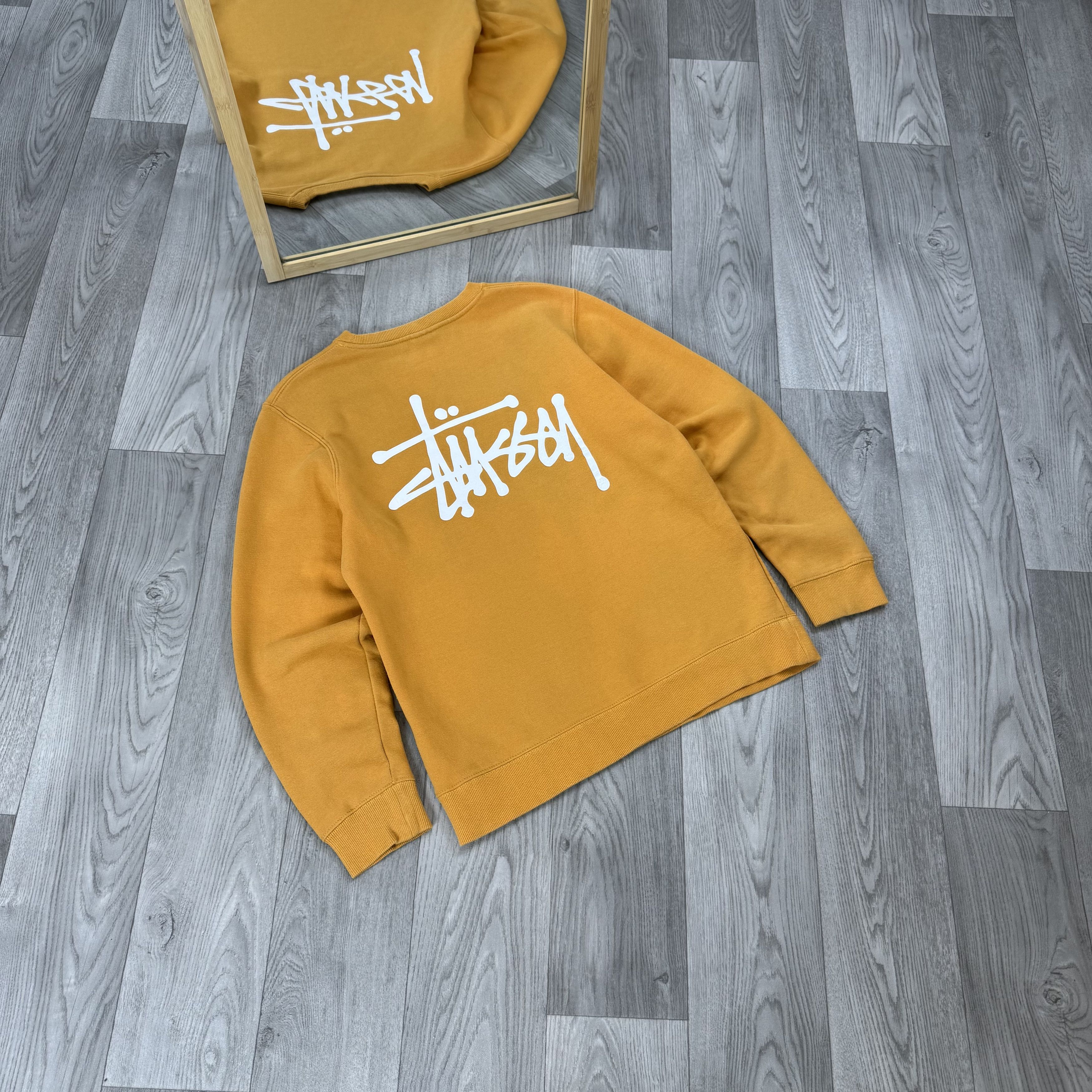Stussy Vintage Stussy Graphic Yellow Crewneck Sweatshirt Size US S / EU 44-46 / 1 - 4 Thumbnail