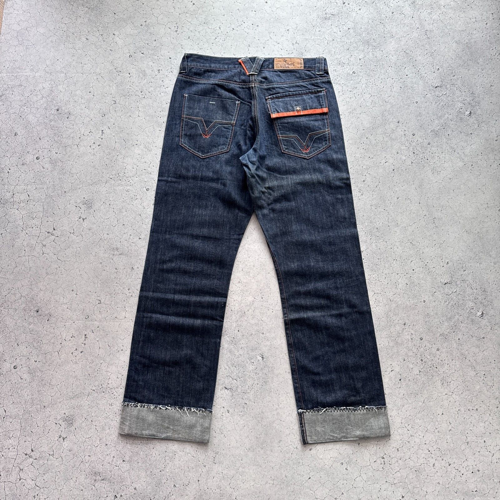 Neighborhood Neighborhood Selvedge Japan Denim Baggy Jeans Mens 34 Size Size US 34 / EU 50 - 2 Thumbnail