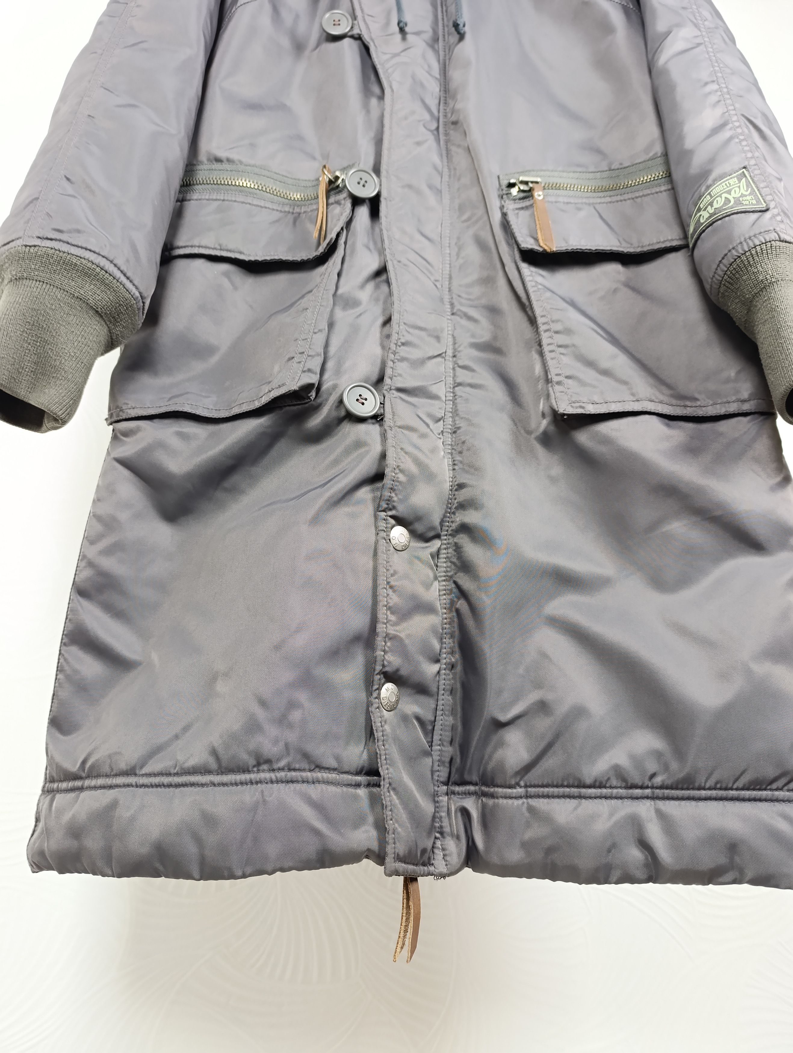 Diesel DIESEL Y2K VINTAGE KINO INDUSTRY LADIES PARKA COAT JACKET Size M / US 6-8 / IT 42-44 - 8 Thumbnail