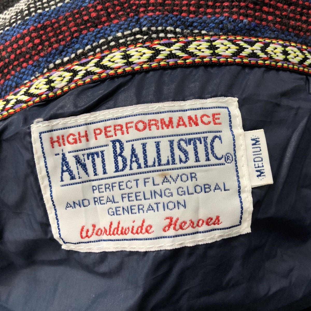 Native Vintage ANTI BALLISTIC Jacket Aztec Navajo Design Size US M / EU 48-50 / 2 - 5 Thumbnail