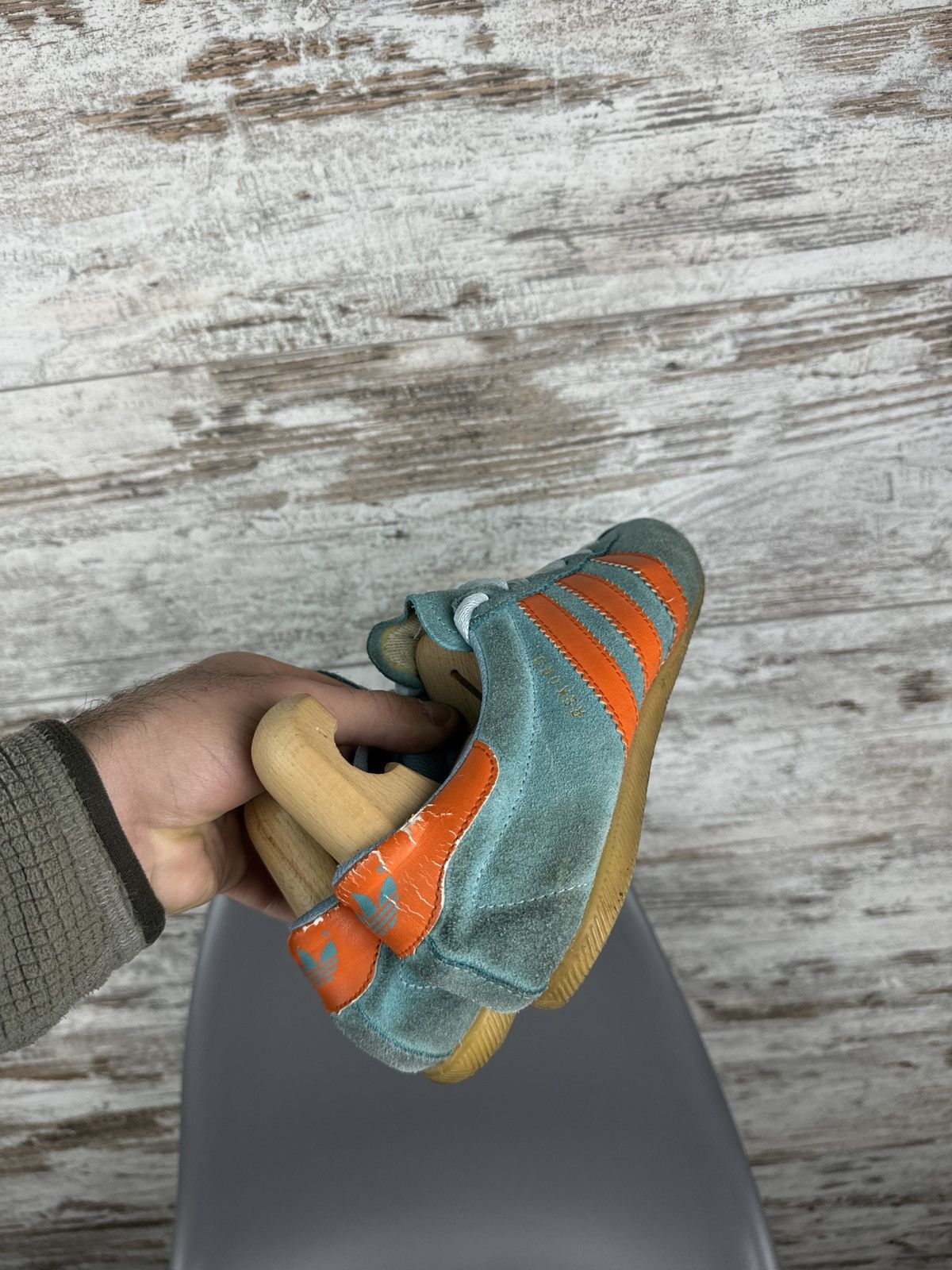 Adidas Women’s Vintage Adidas Rekord sneakers rare made in Korea Size US 6 / IT 36 - 9 Thumbnail