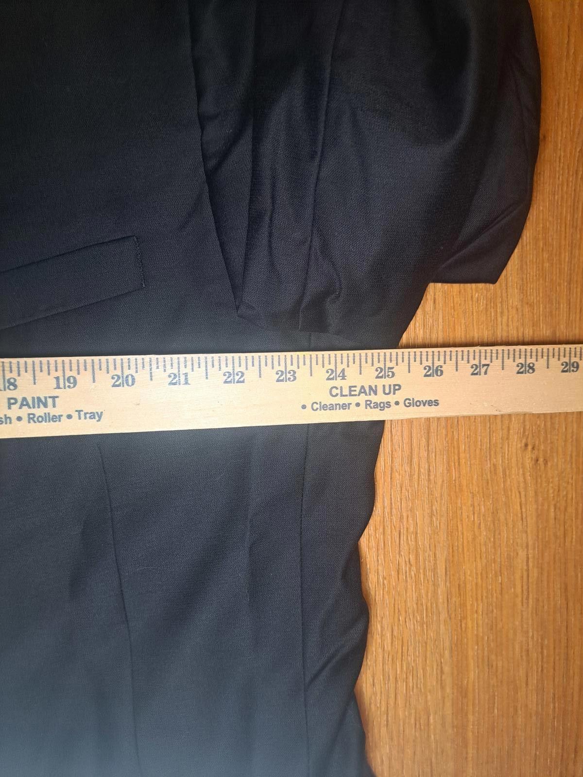 Jos. A. Bank Jos A Bank Tuxedo Jacket Separate Mens 50L Black 100% Wool Size 50L - 11 Thumbnail
