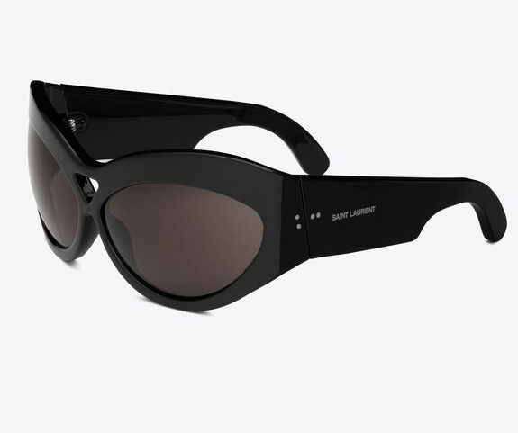 Saint Laurent Paris o1b1hav110325 701344 Size: OS / SL 73 Sunglasses in Black Size ONE SIZE - 2 Thumbnail